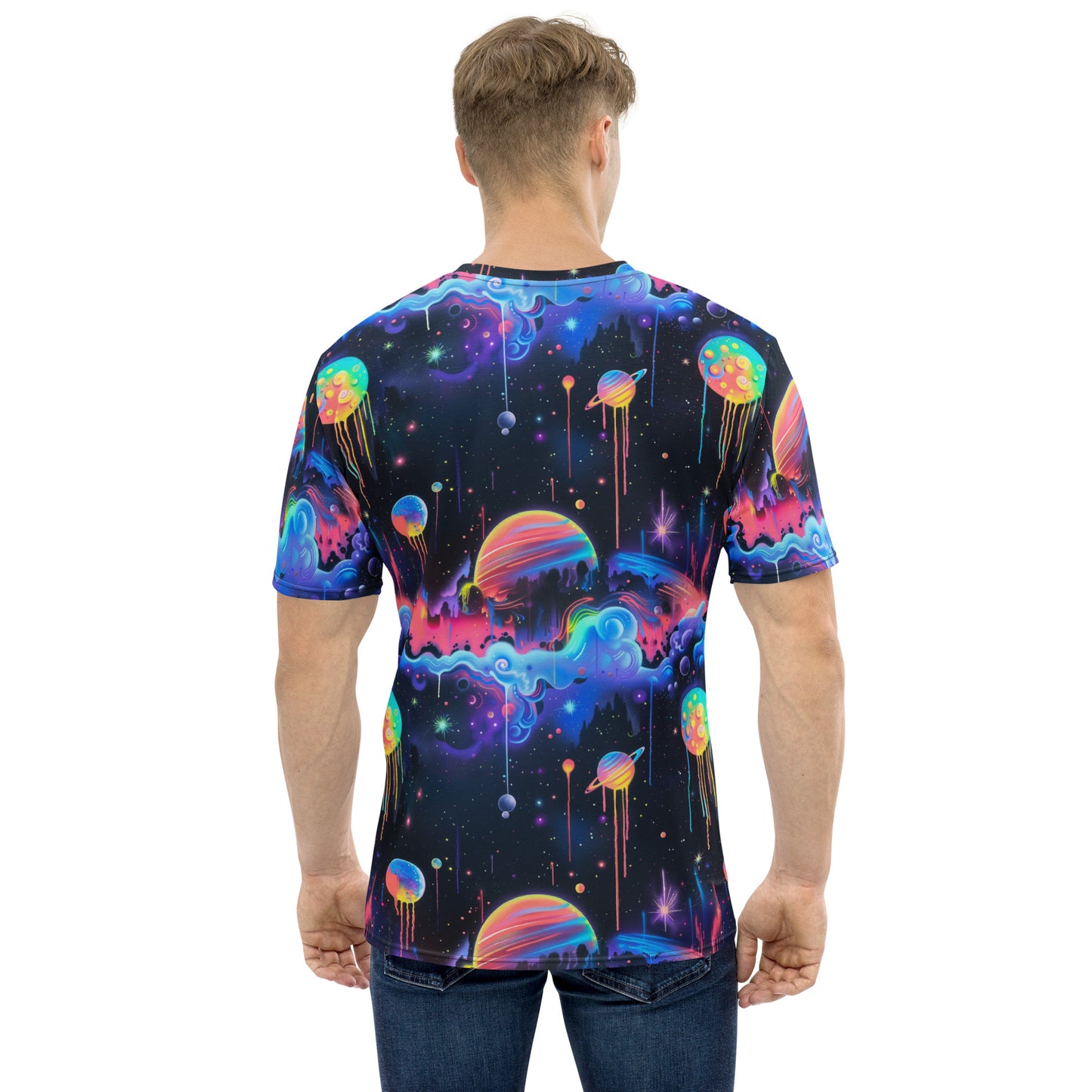 Glowing Galaxy Men's t-shirt