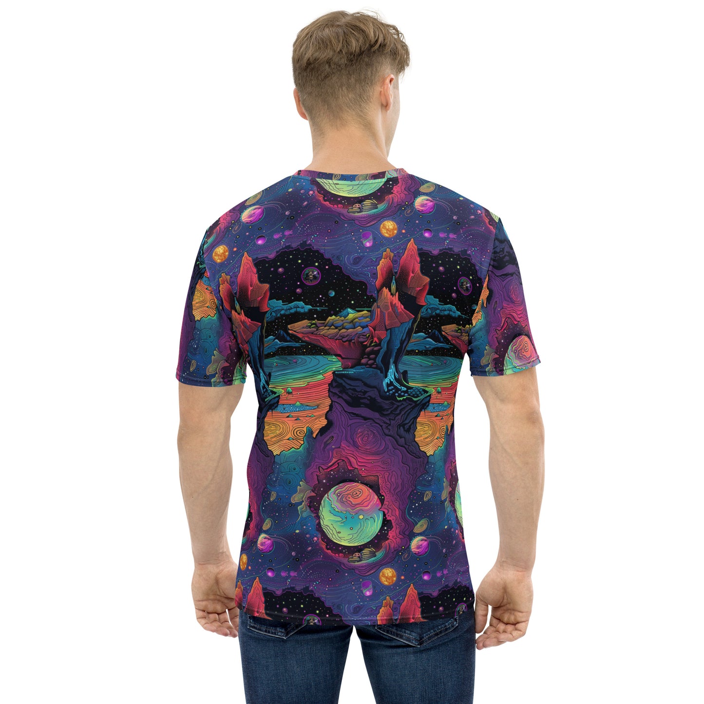 Planetary Colorscape Men's t-shirt
