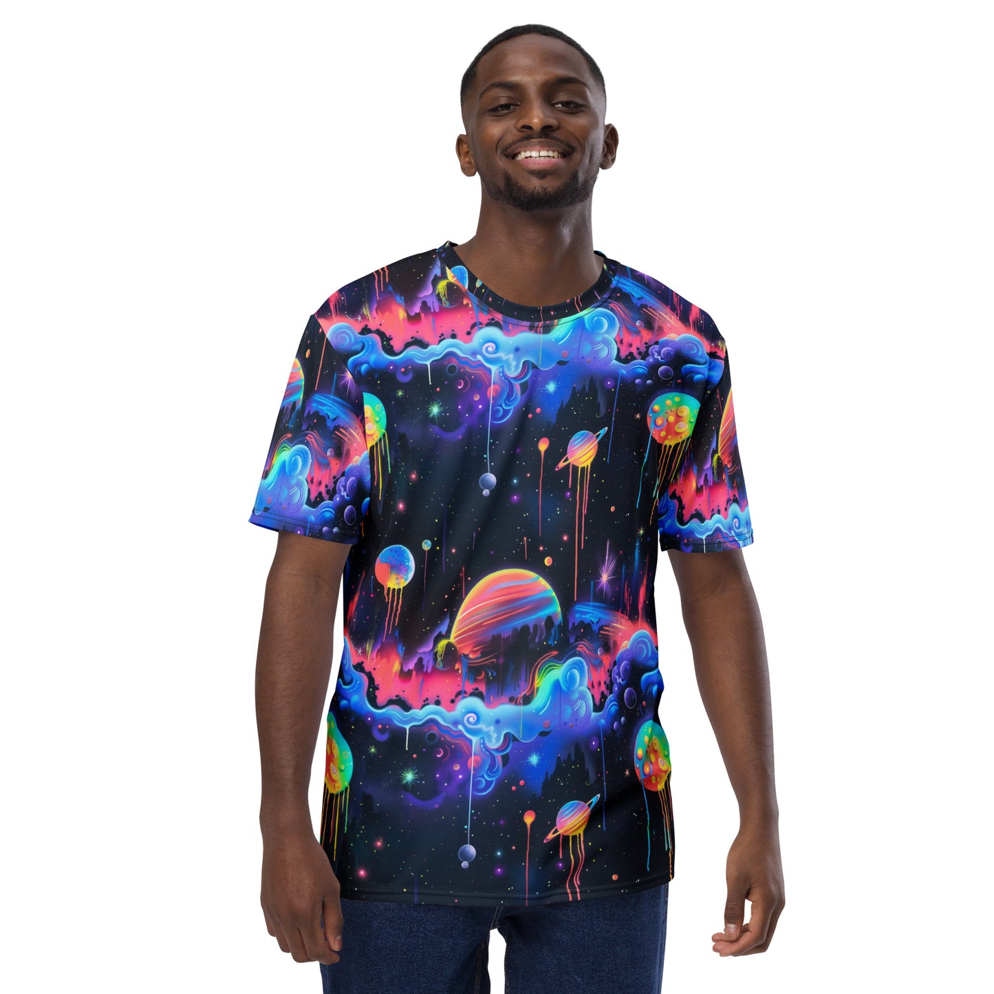 Glowing Galaxy Men's t-shirt