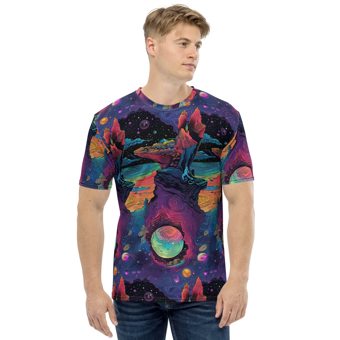Planetary Colorscape Men's t-shirt
