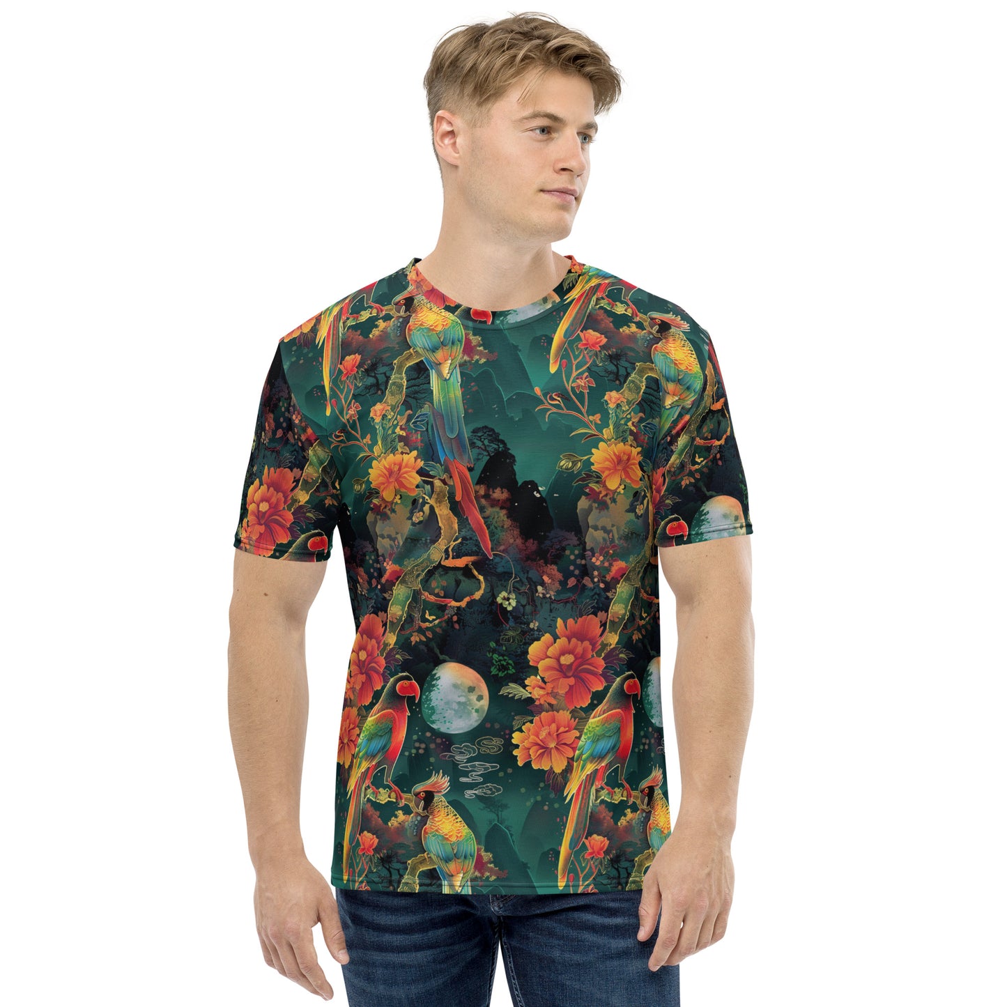 Parrot Paradise Men's t-shirt