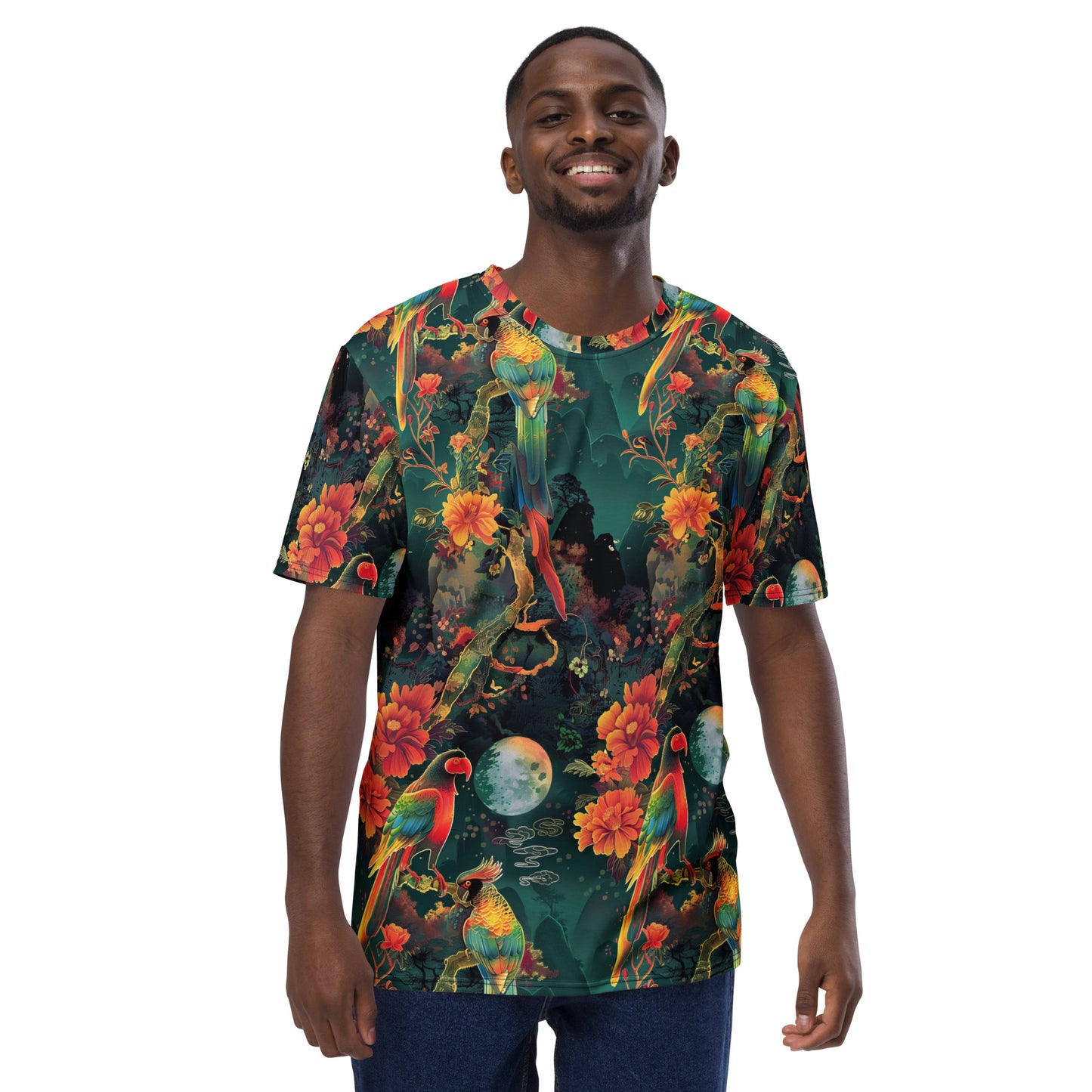 Parrot Paradise Men's t-shirt