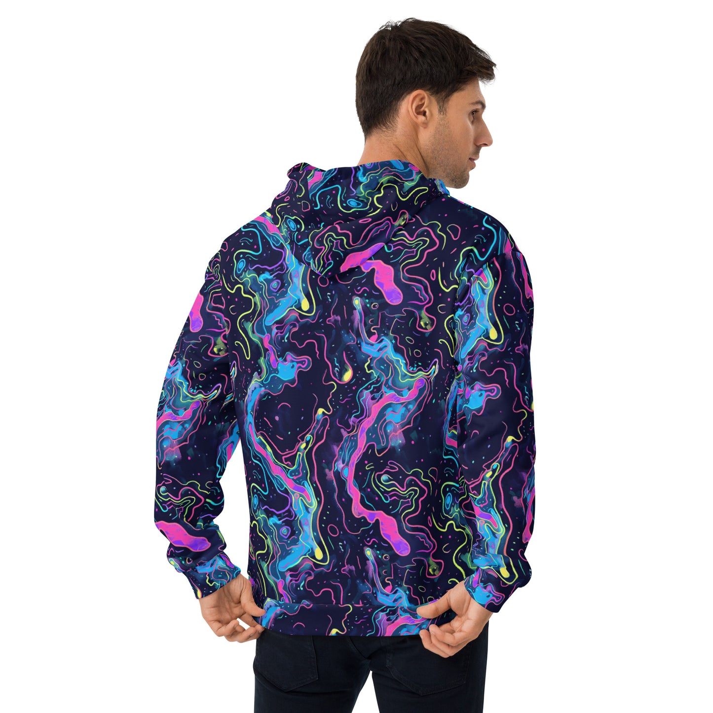 Neon Aurora Unisex Hoodie