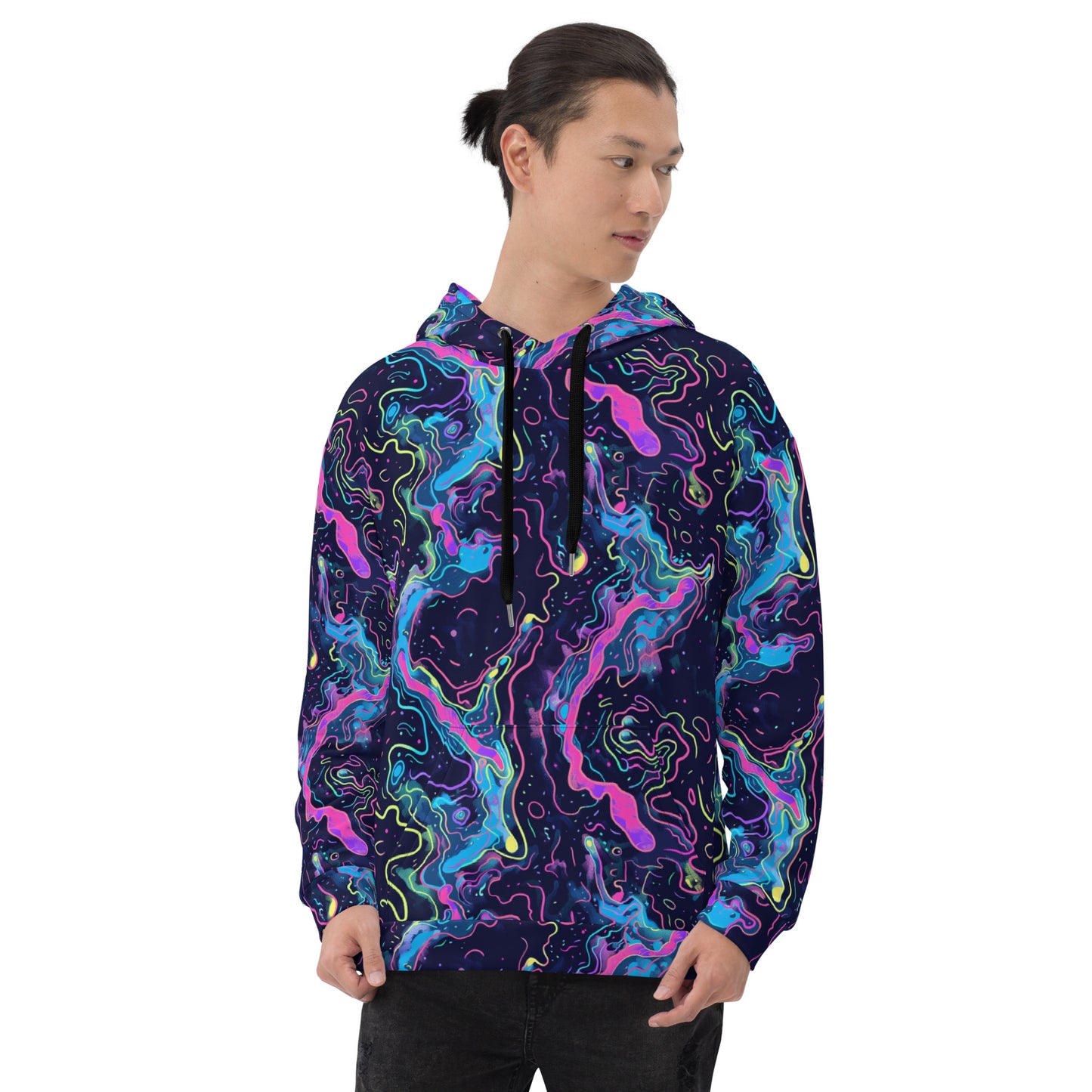 Neon Aurora Unisex Hoodie