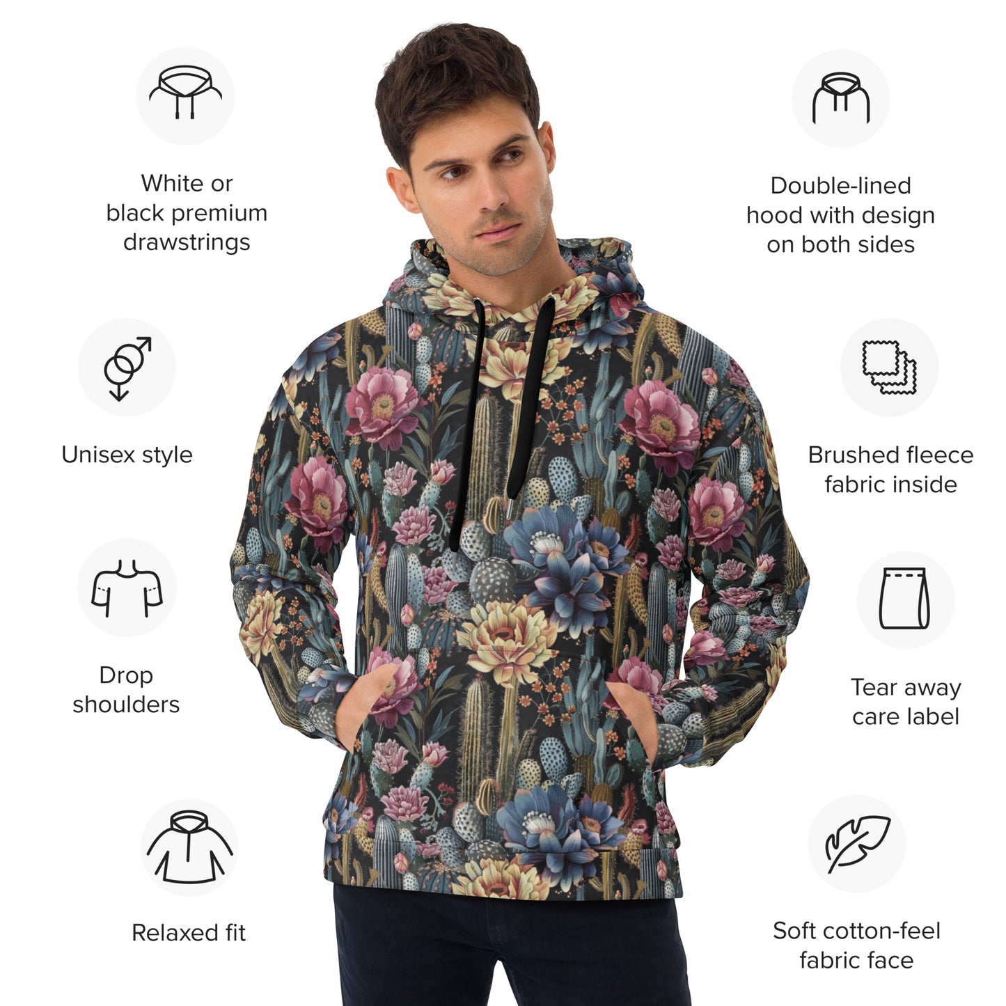 Cacti Dreams Unisex Hoodie
