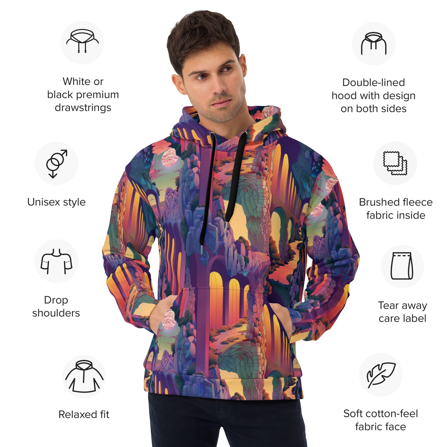 Enchanted Pillars Unisex Hoodie