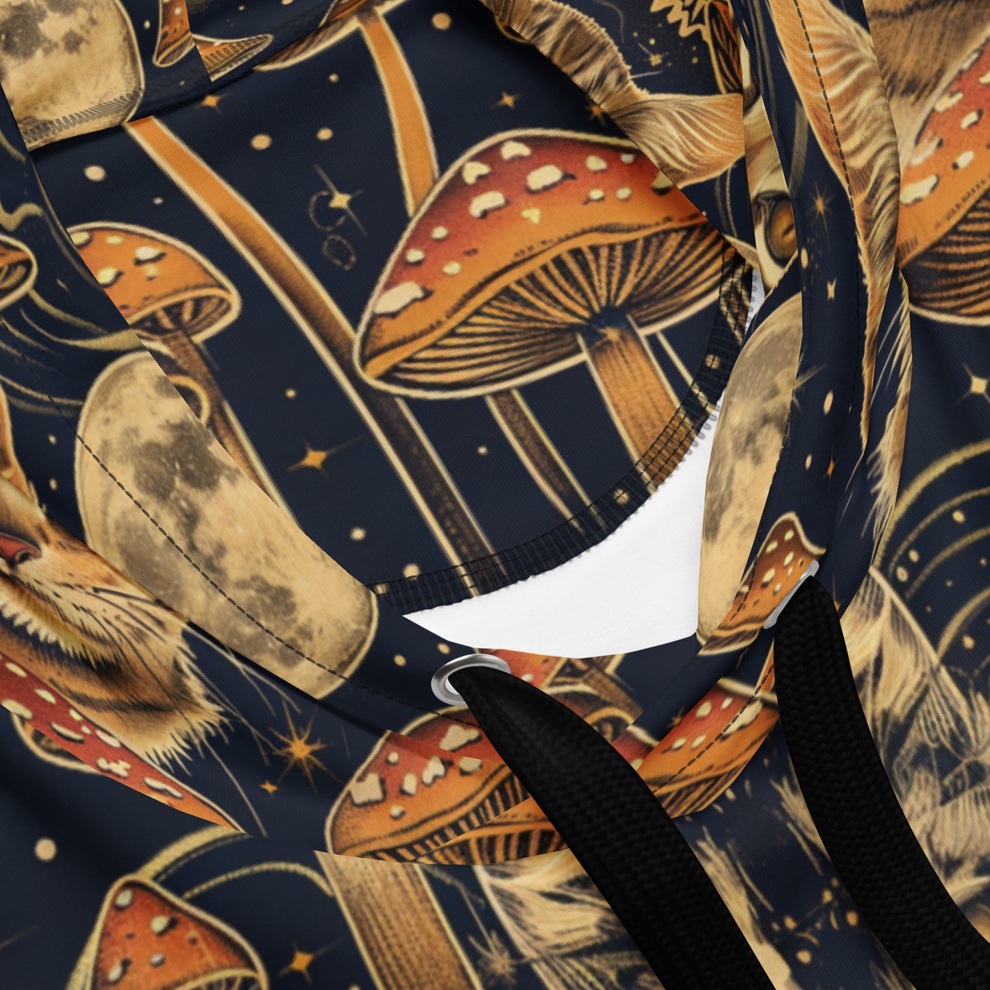 Full Moon Felids Unisex Hoodie