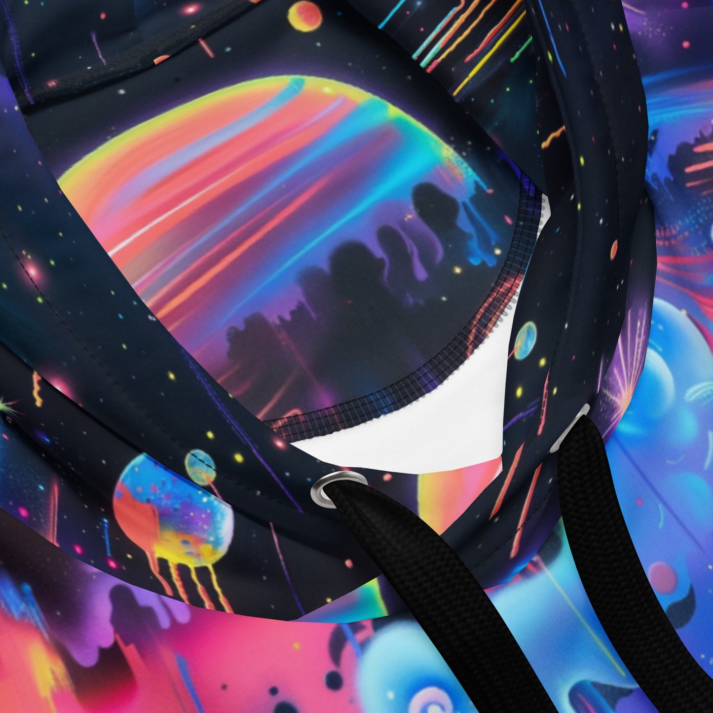 Glowing Galaxy Unisex Hoodie