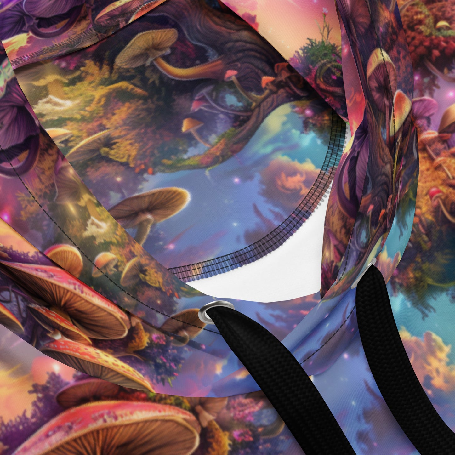 Mystic Mushroom Helix Unisex Hoodie