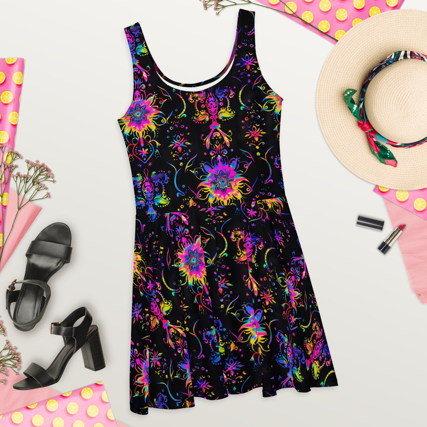 Star Light Skater Dress