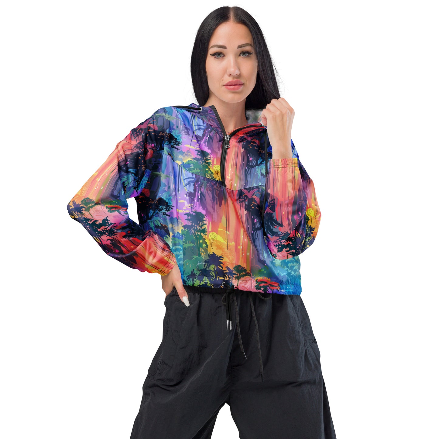 Sun Catcher Women’s Cropped Windbreaker