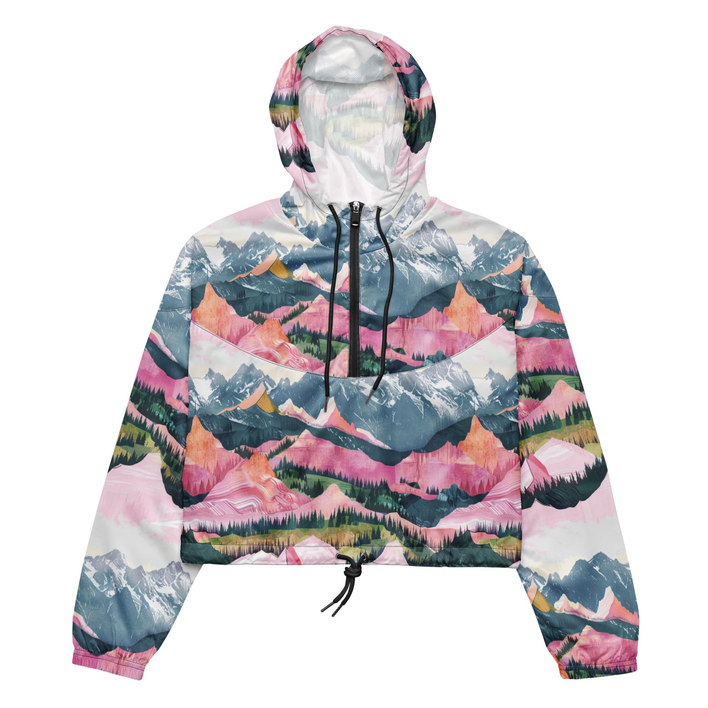Ski Season Women’s Cropped Windbreaker