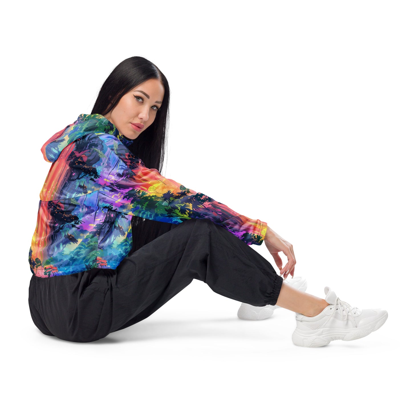 Sun Catcher Women’s Cropped Windbreaker