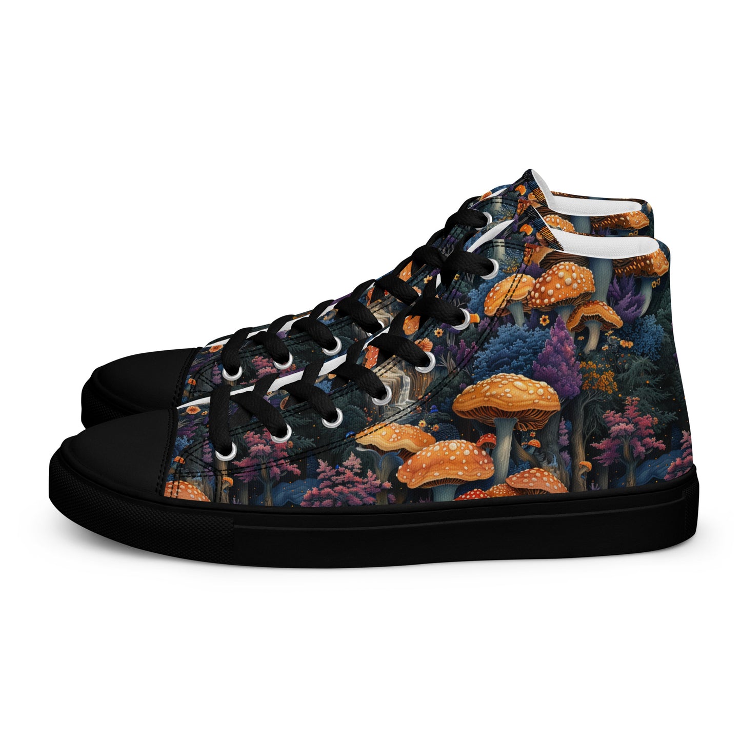 Mushroom Kingdom Women’s High Top Canvas Shoes