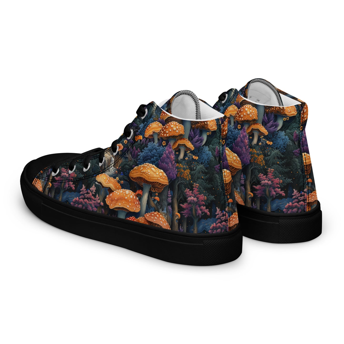 Mushroom Kingdom Women’s High Top Canvas Shoes