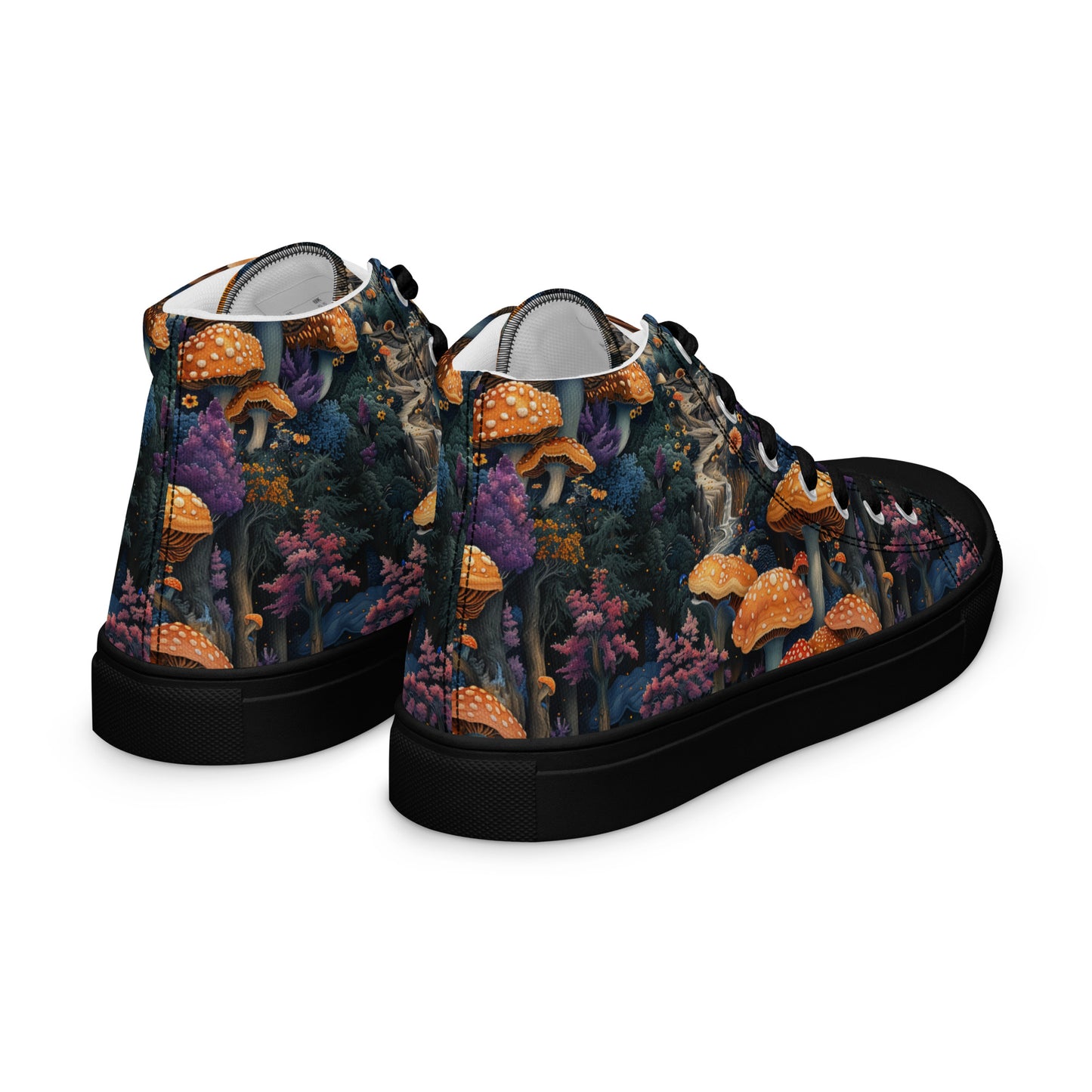 Mushroom Kingdom Women’s High Top Canvas Shoes