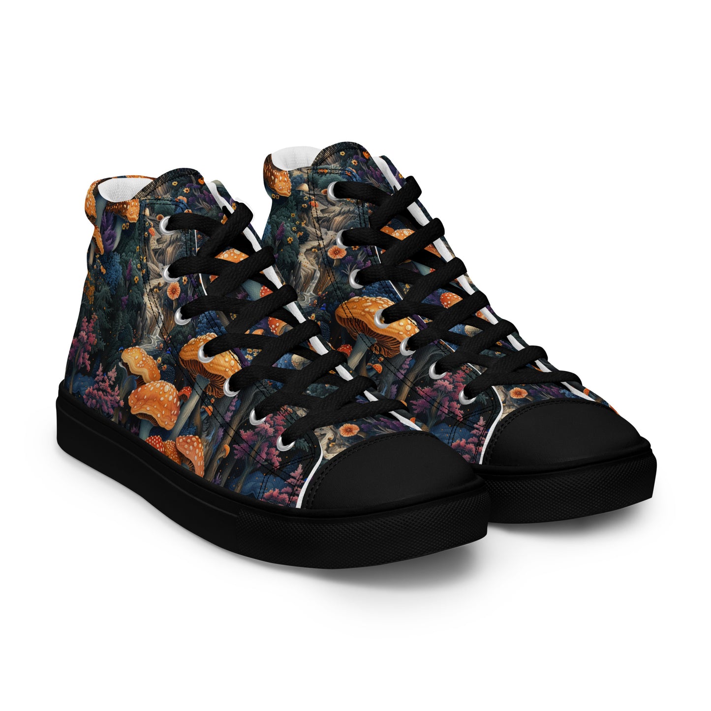 Mushroom Kingdom Women’s High Top Canvas Shoes