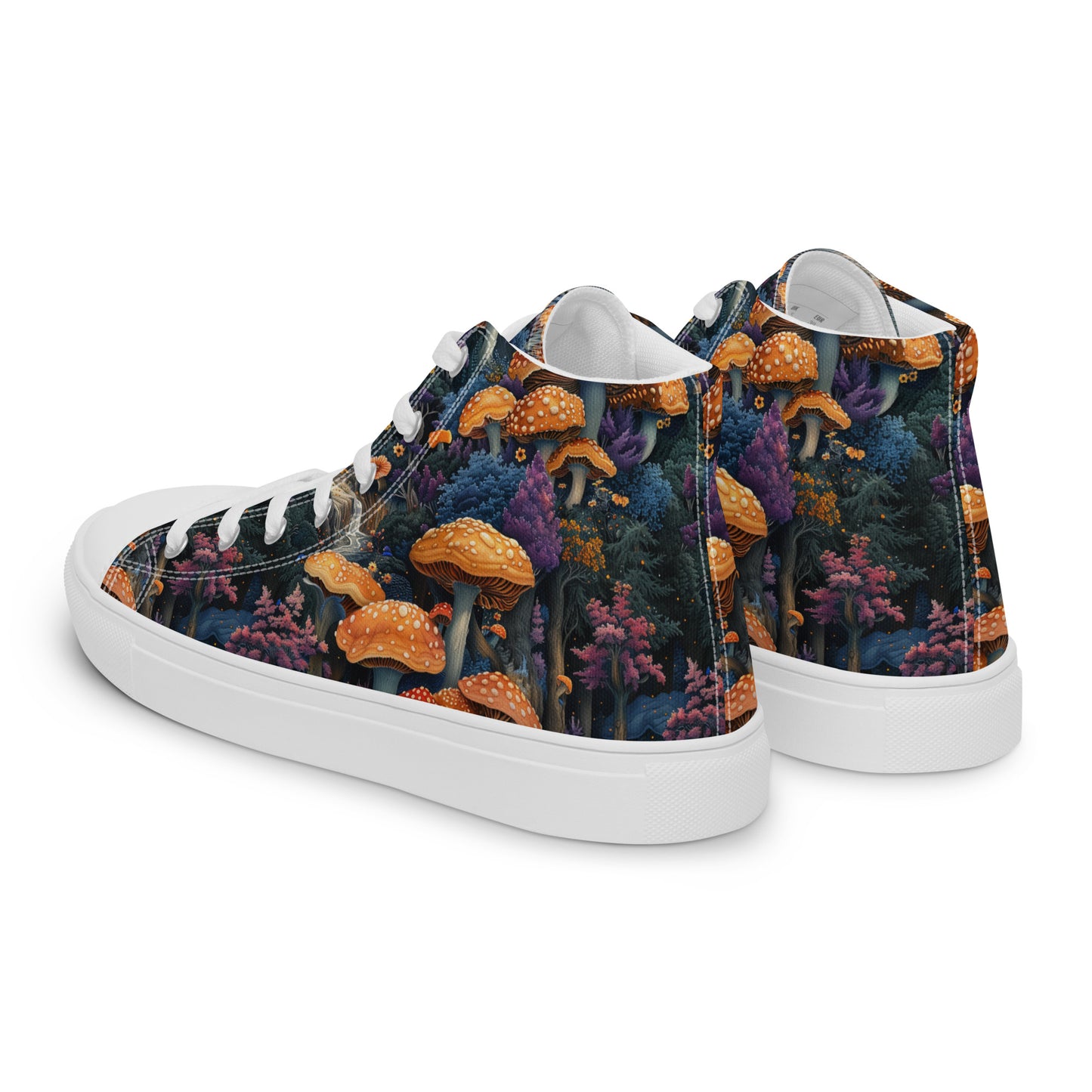 Mushroom Kingdom Women’s High Top Canvas Shoes
