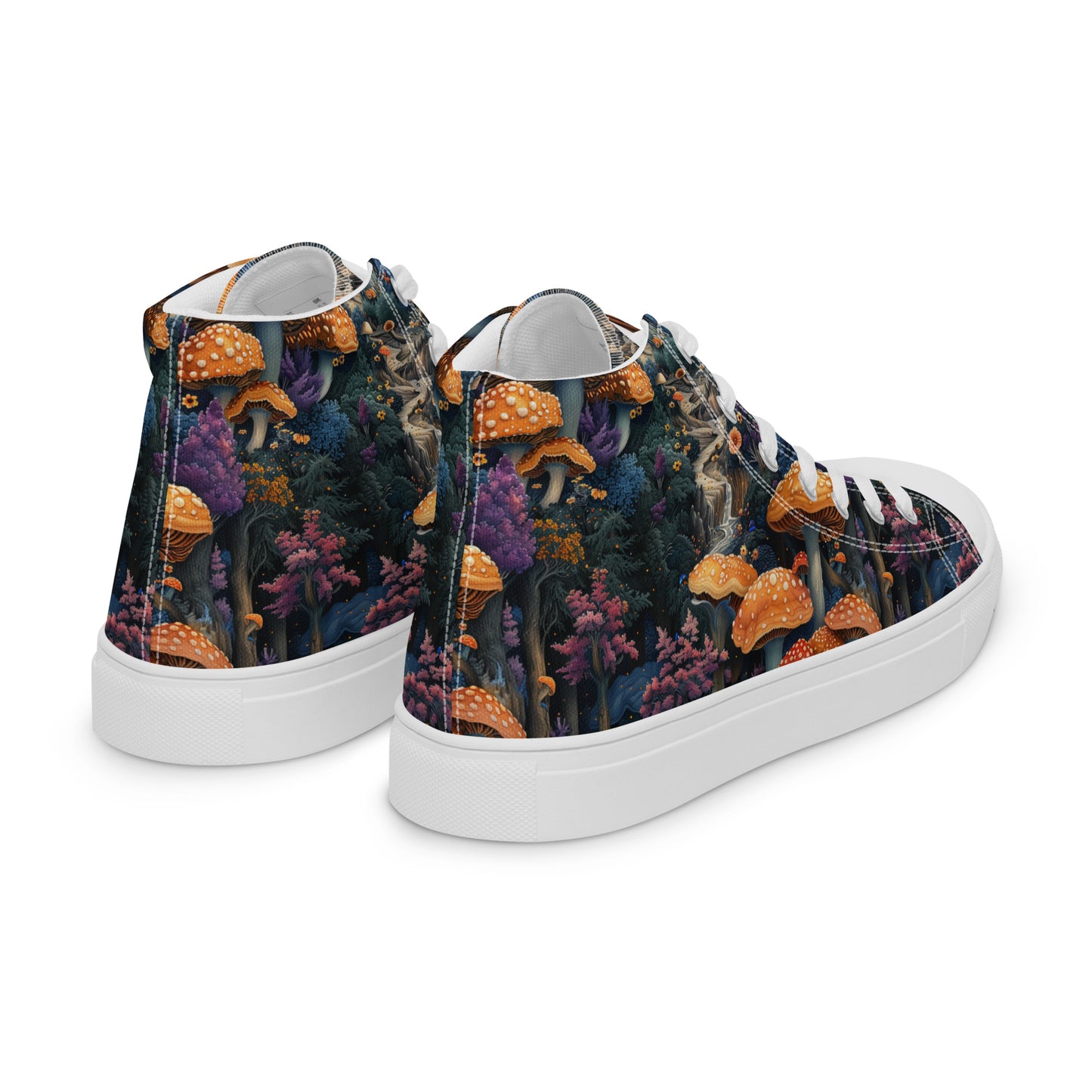 Mushroom Kingdom Women’s High Top Canvas Shoes