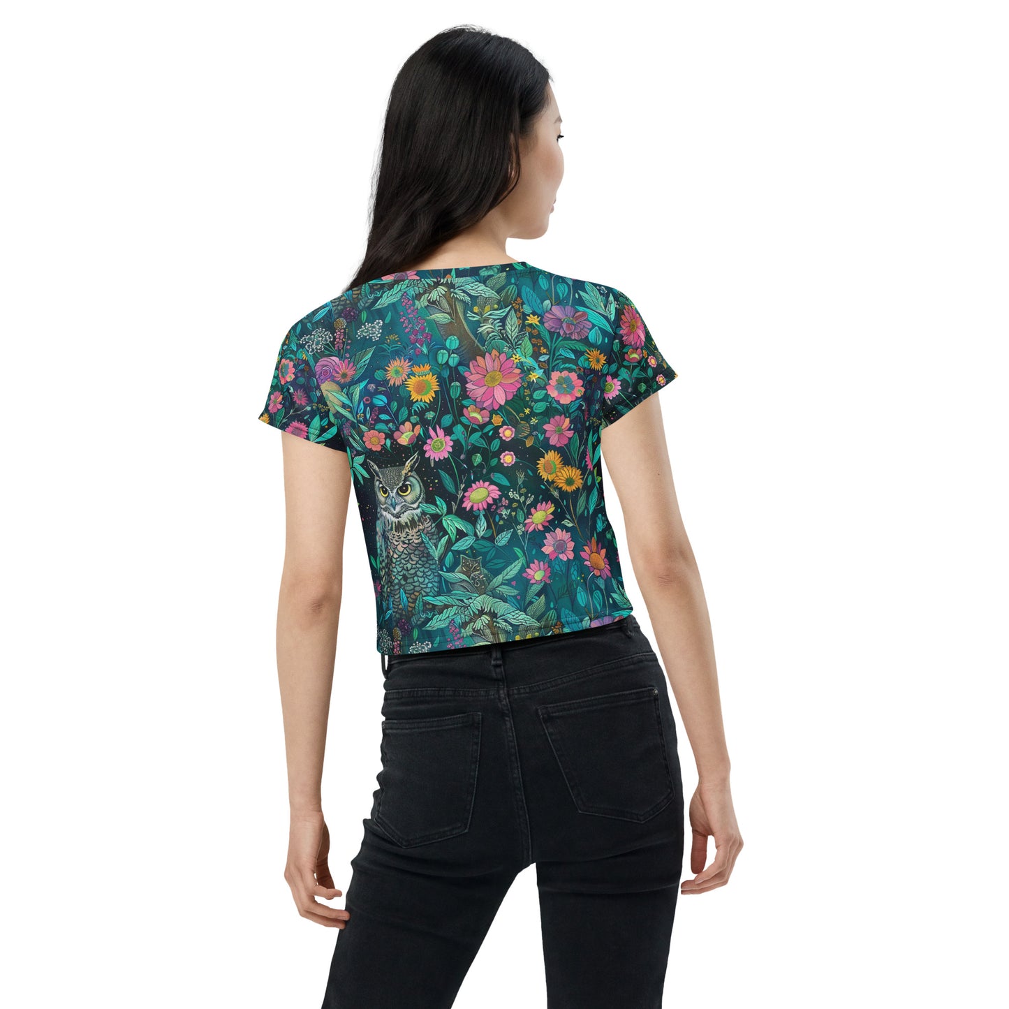 Hoot Crop Tee