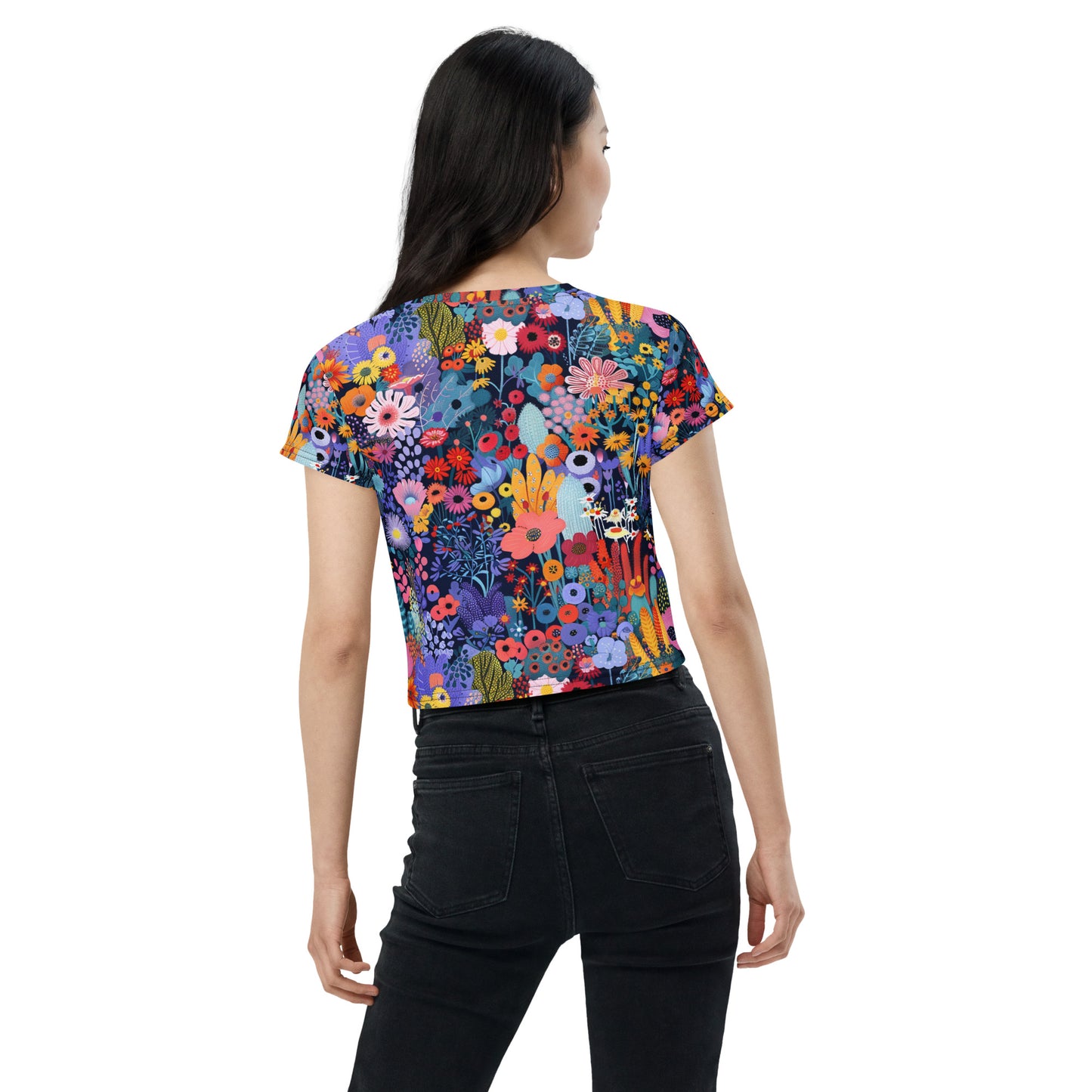 Garden Party Crop Tee