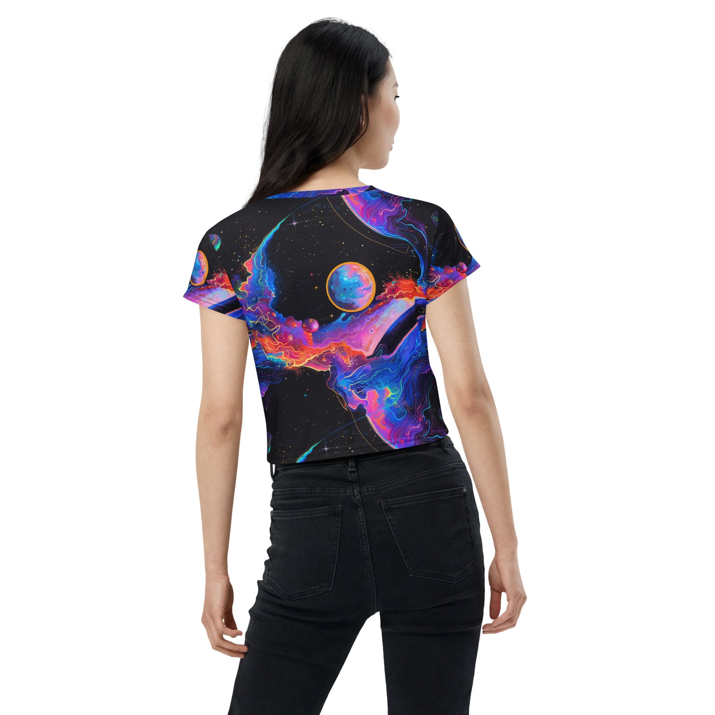 Planetary Highway Crop Tee