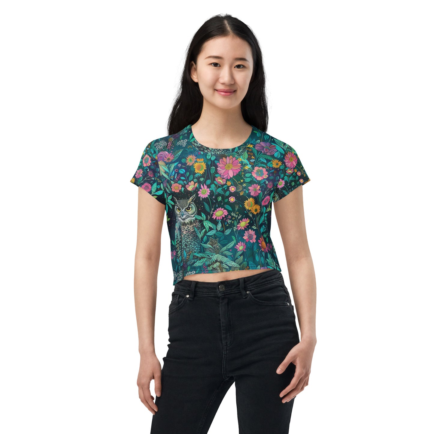 Hoot Crop Tee