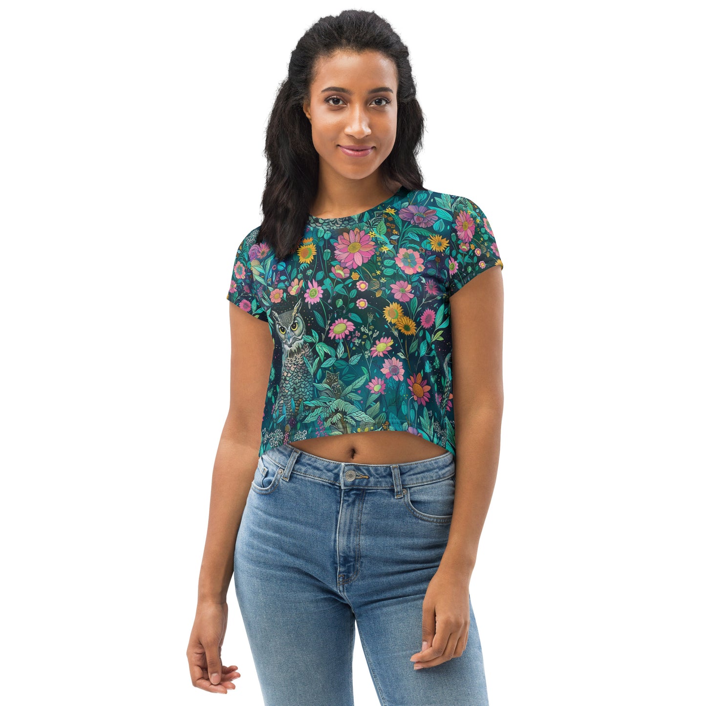 Hoot Crop Tee