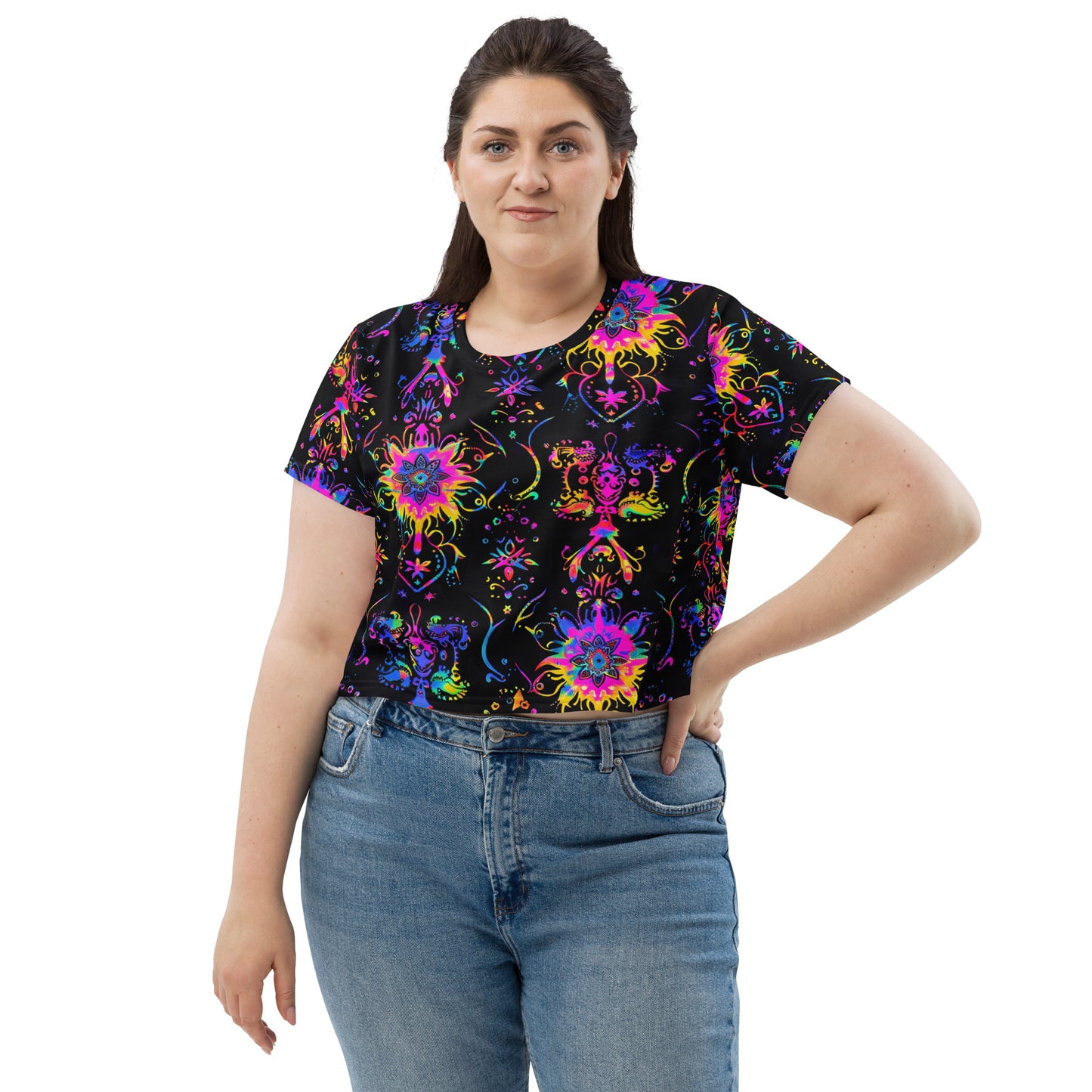 Star Light Crop Tee