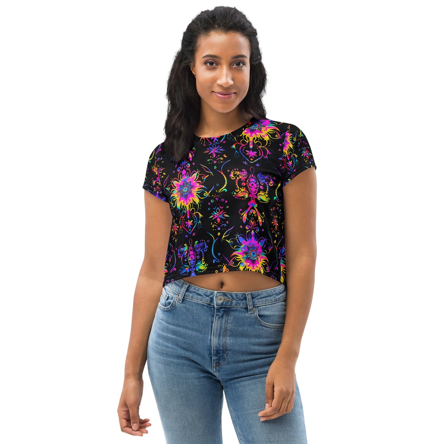 Star Light Crop Tee