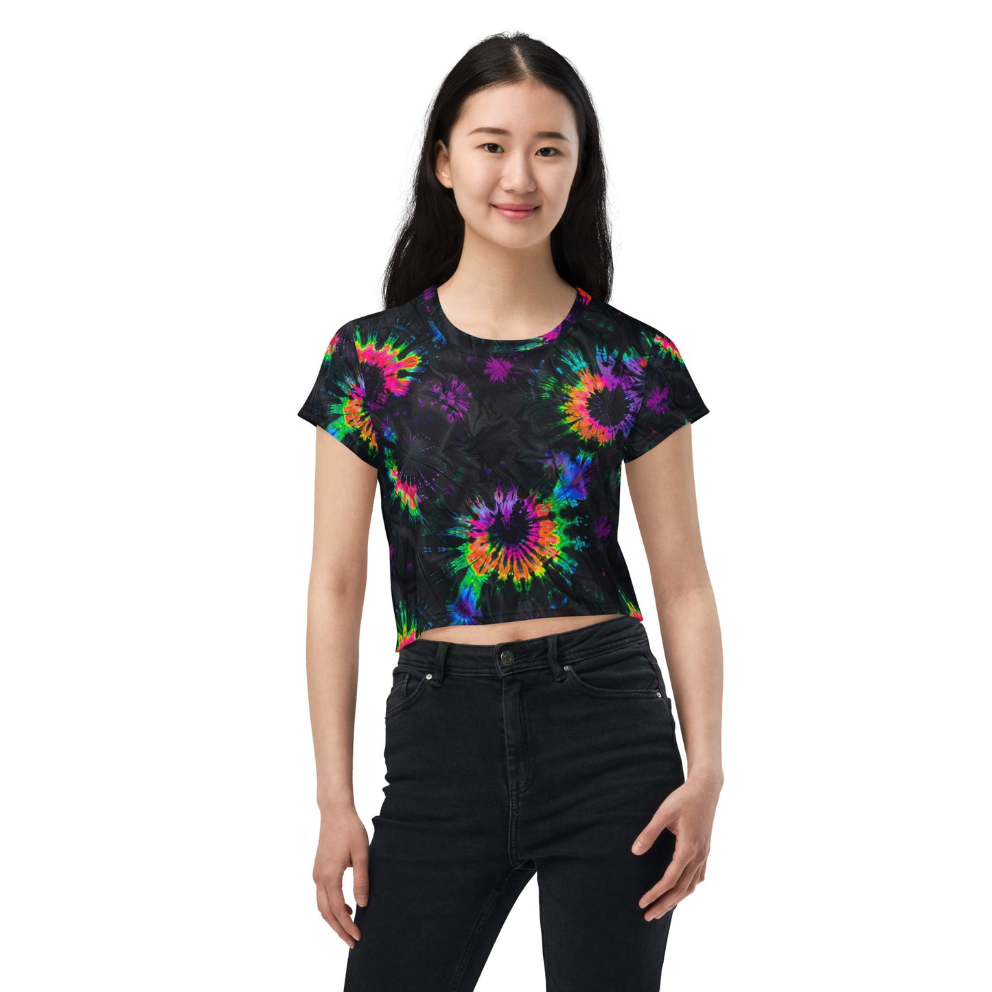 Over the Rainbow Crop Tee