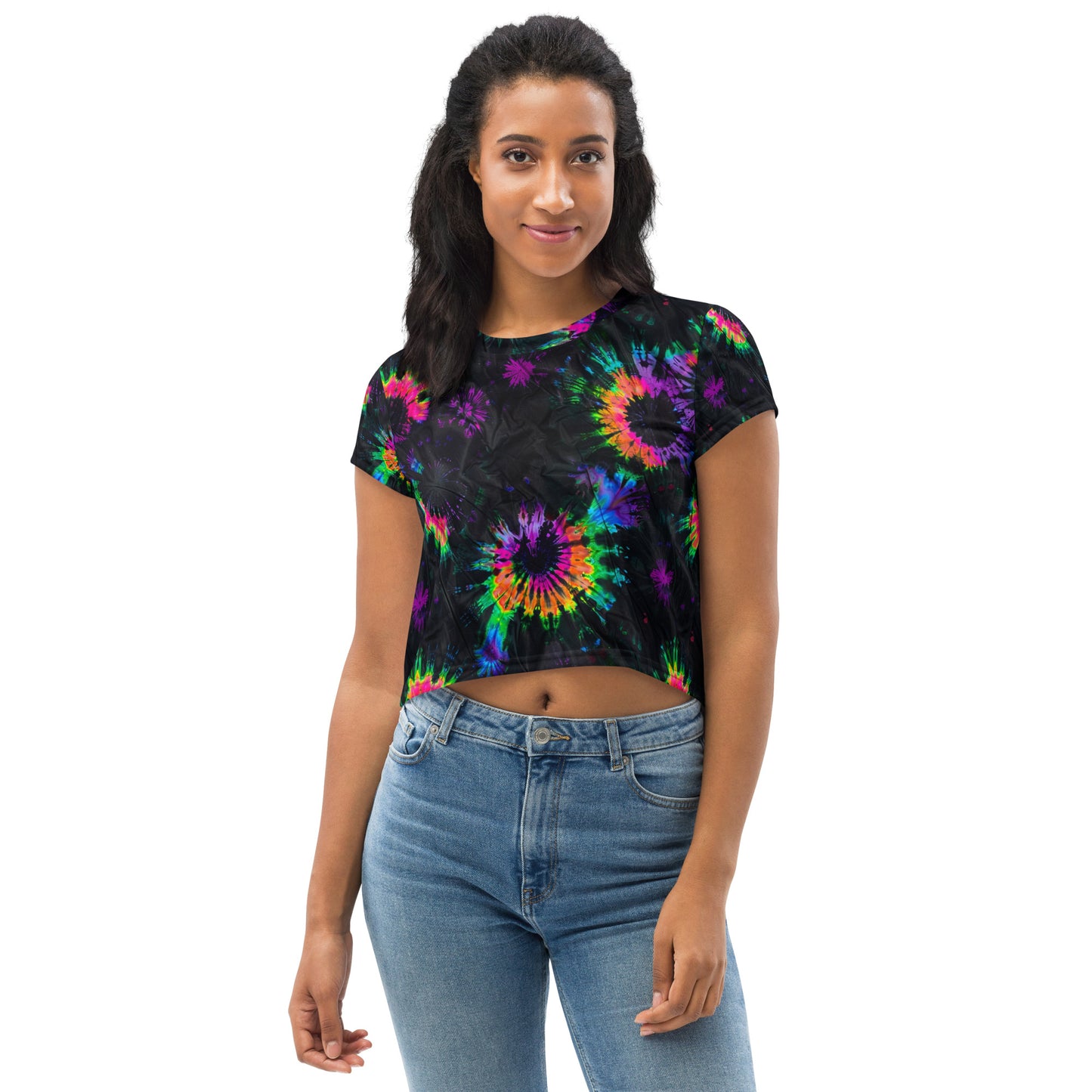 Over the Rainbow Crop Tee