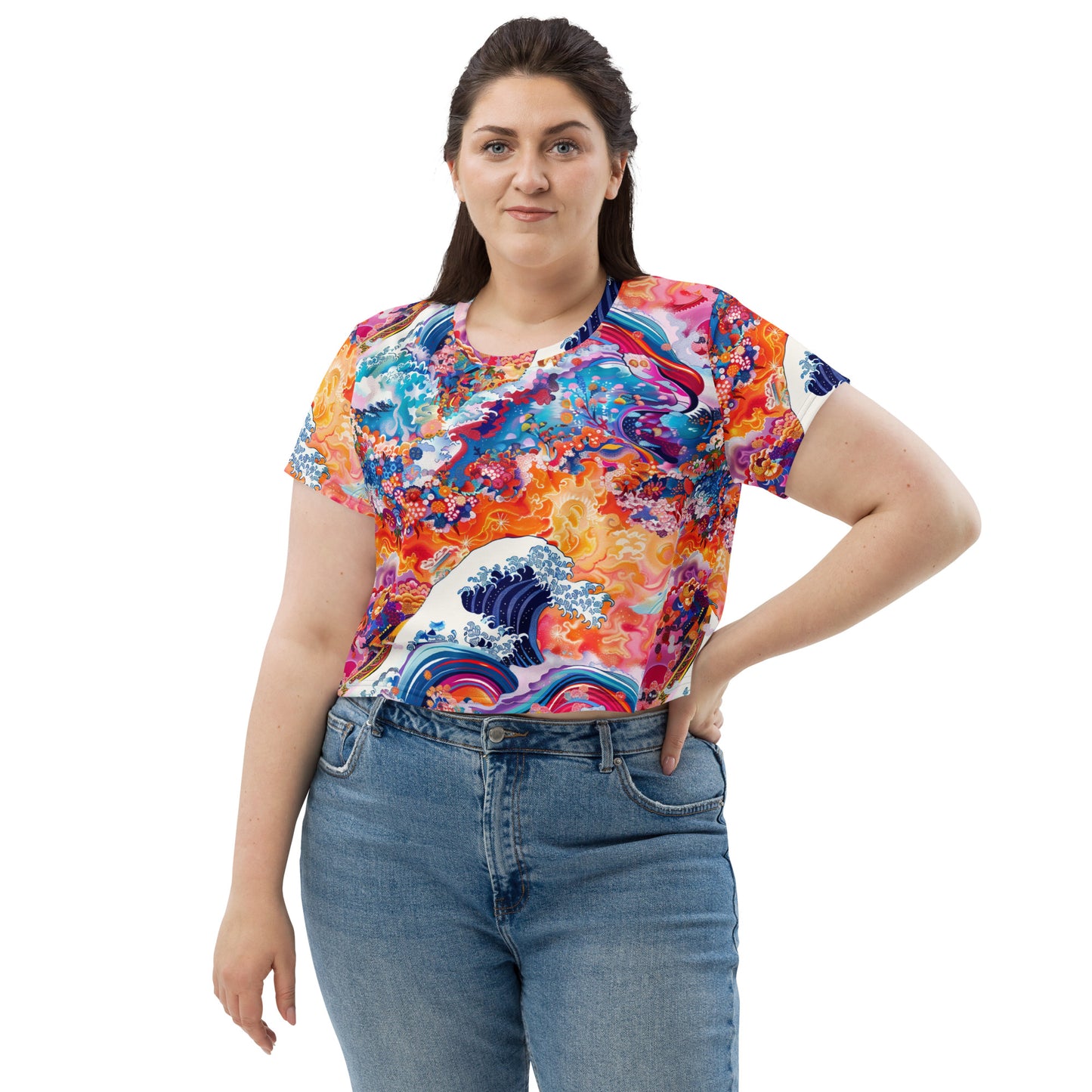 Wave Rider Crop Tee
