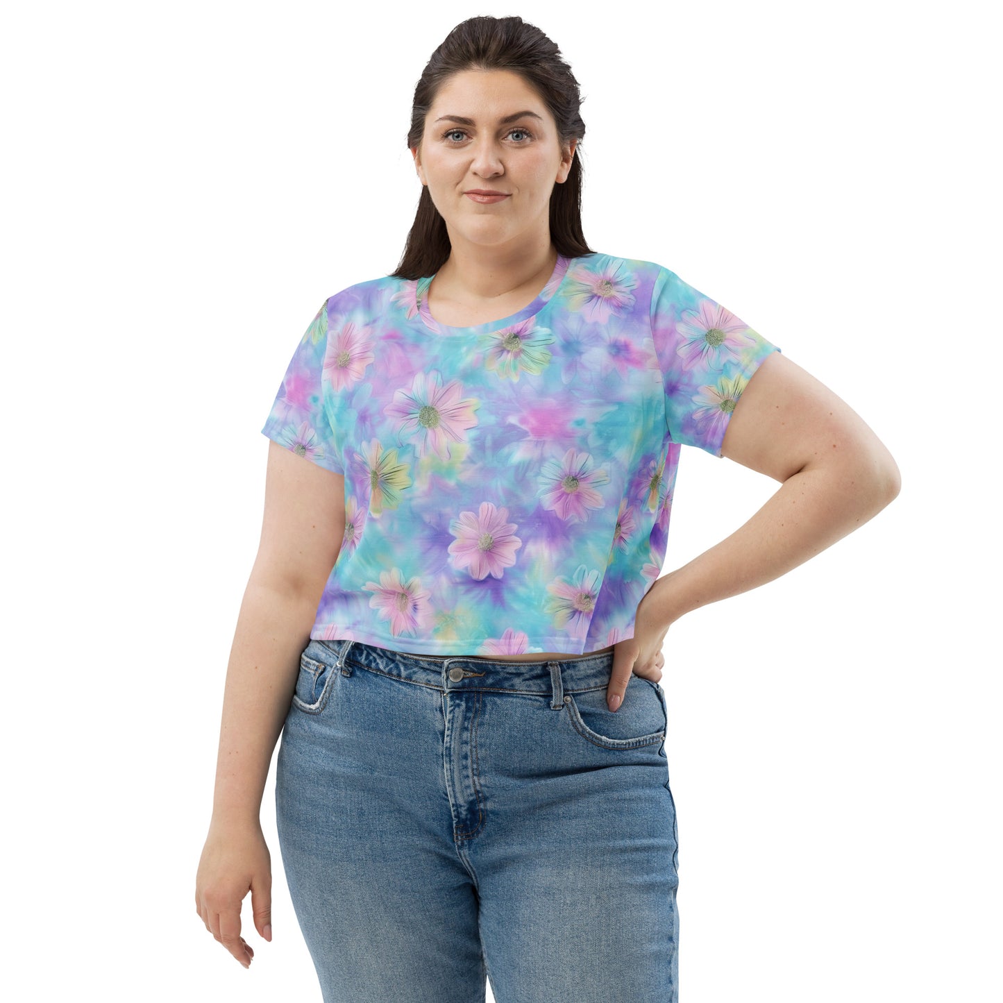 Mermaid's Garden Crop Tee