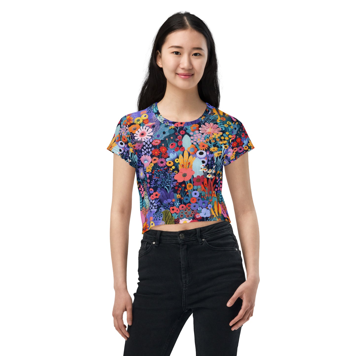 Garden Party Crop Tee