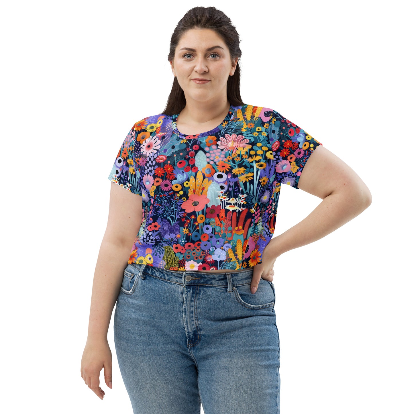 Garden Party Crop Tee