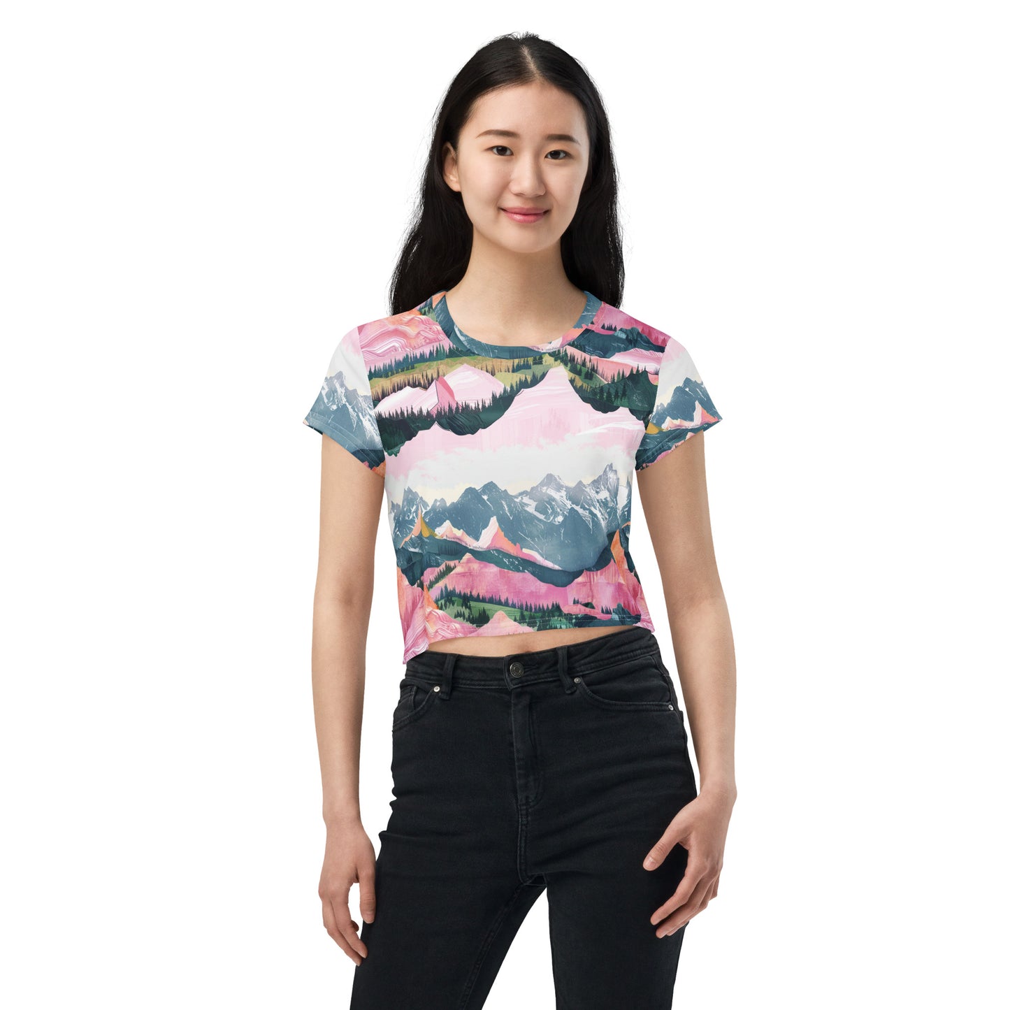 Ski Season Crop Tee
