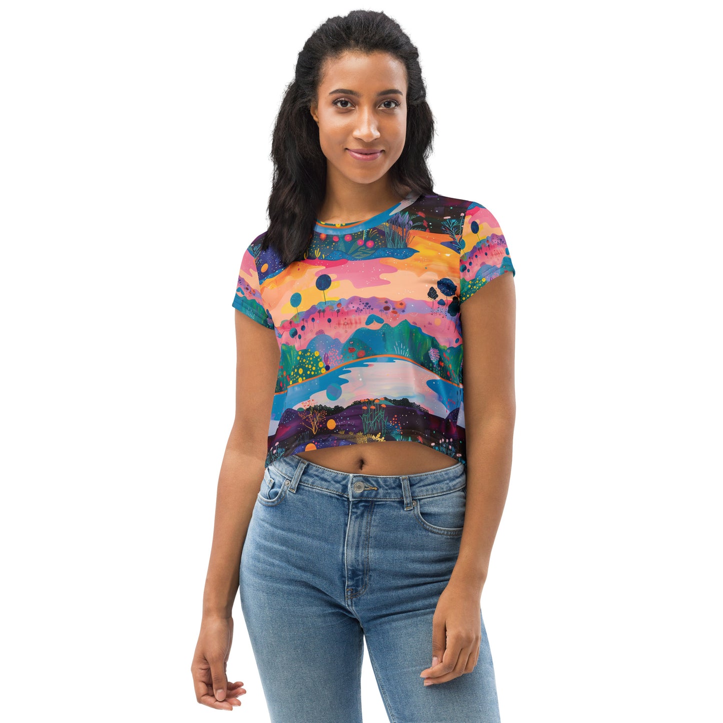 Rolling Meadow Crop Tee