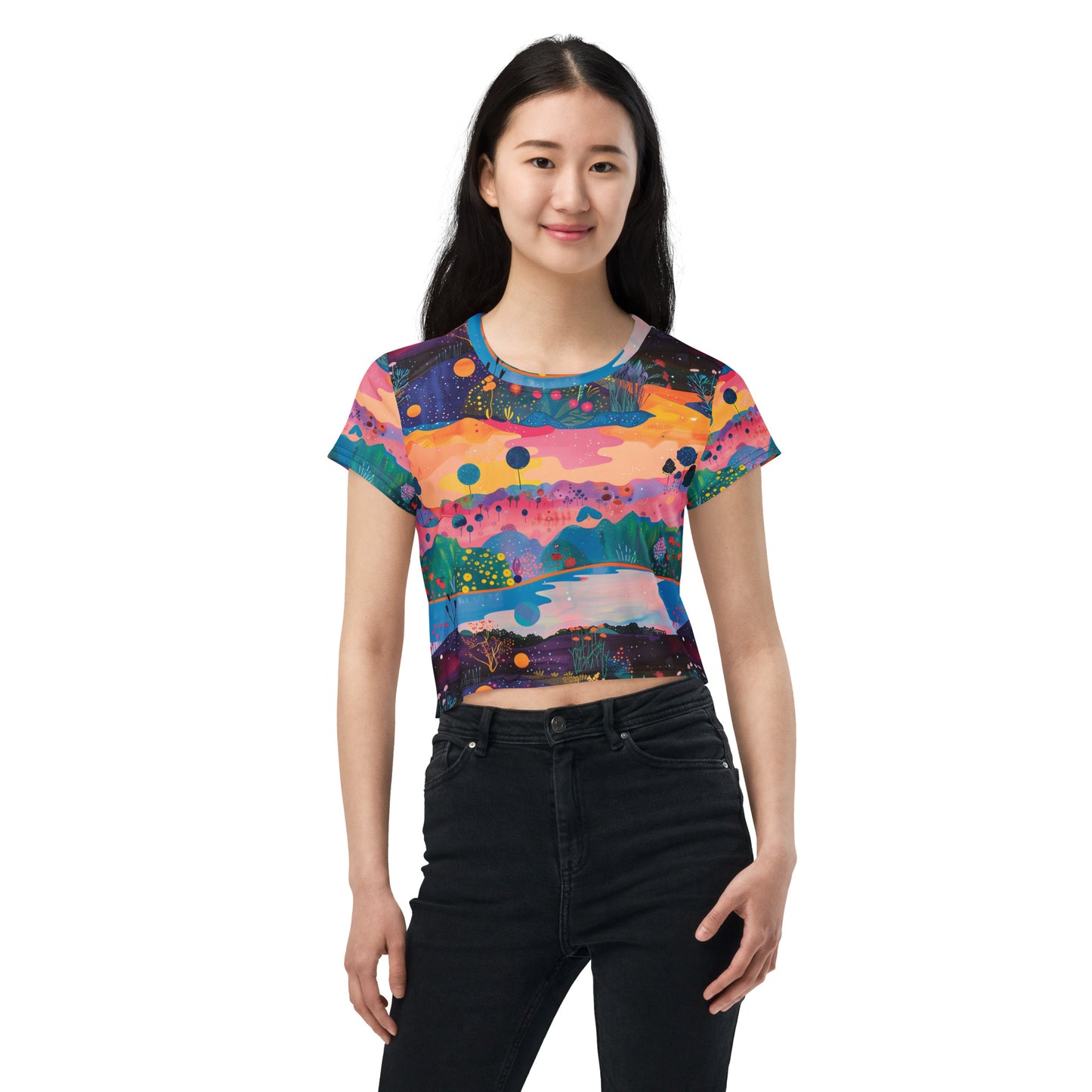 Rolling Meadow Crop Tee