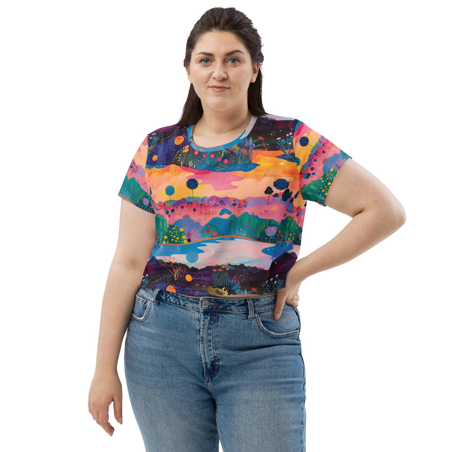 Rolling Meadow Crop Tee