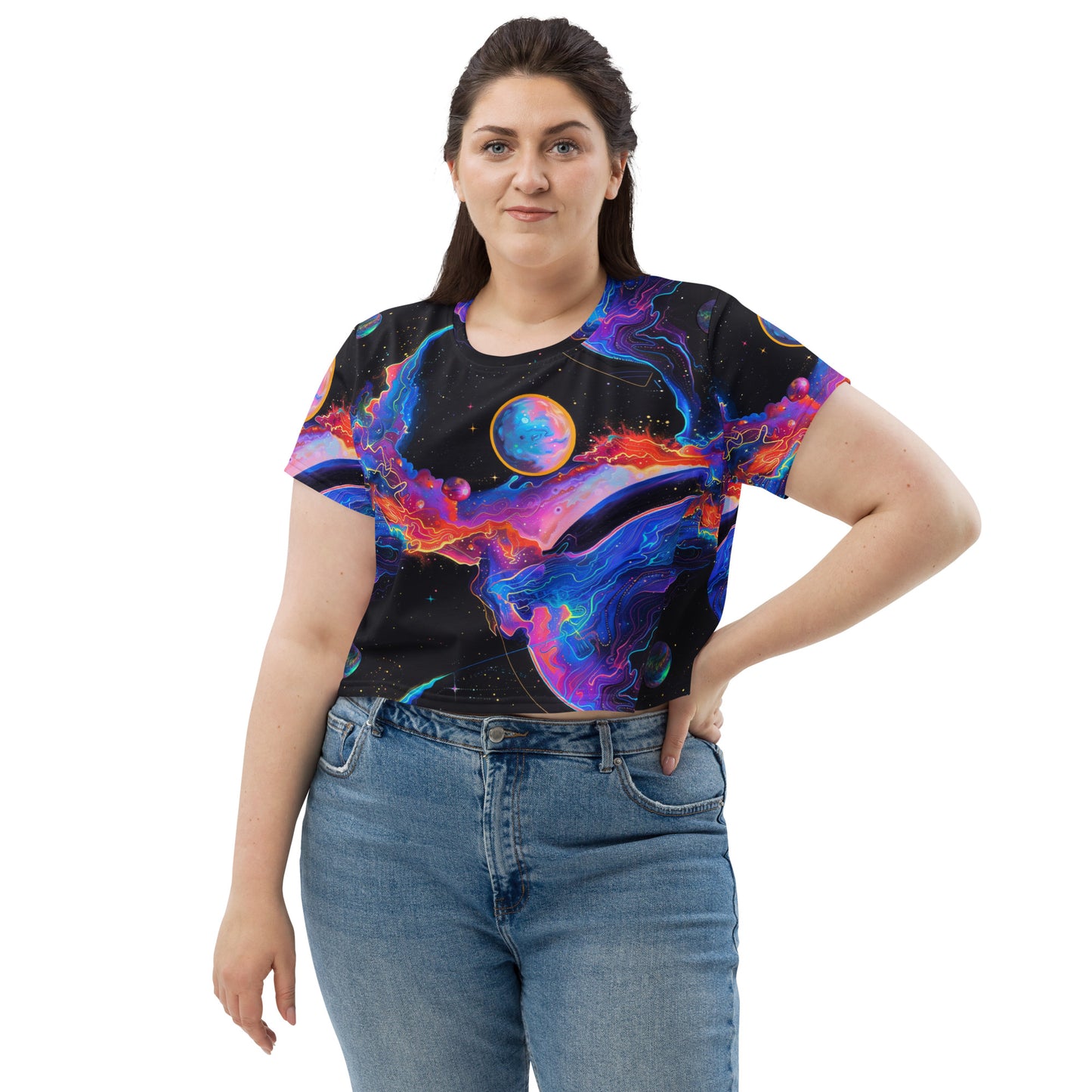 Planetary Highway Crop Tee