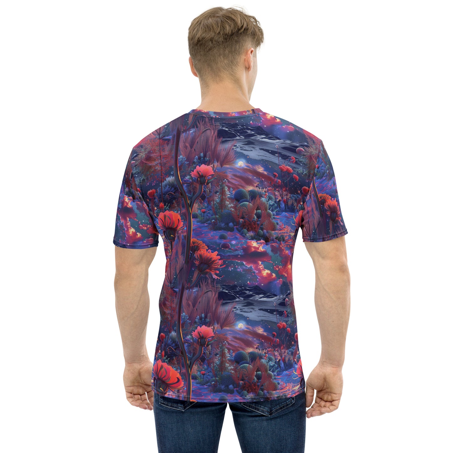 Lunar Poppies Men's T-shirt