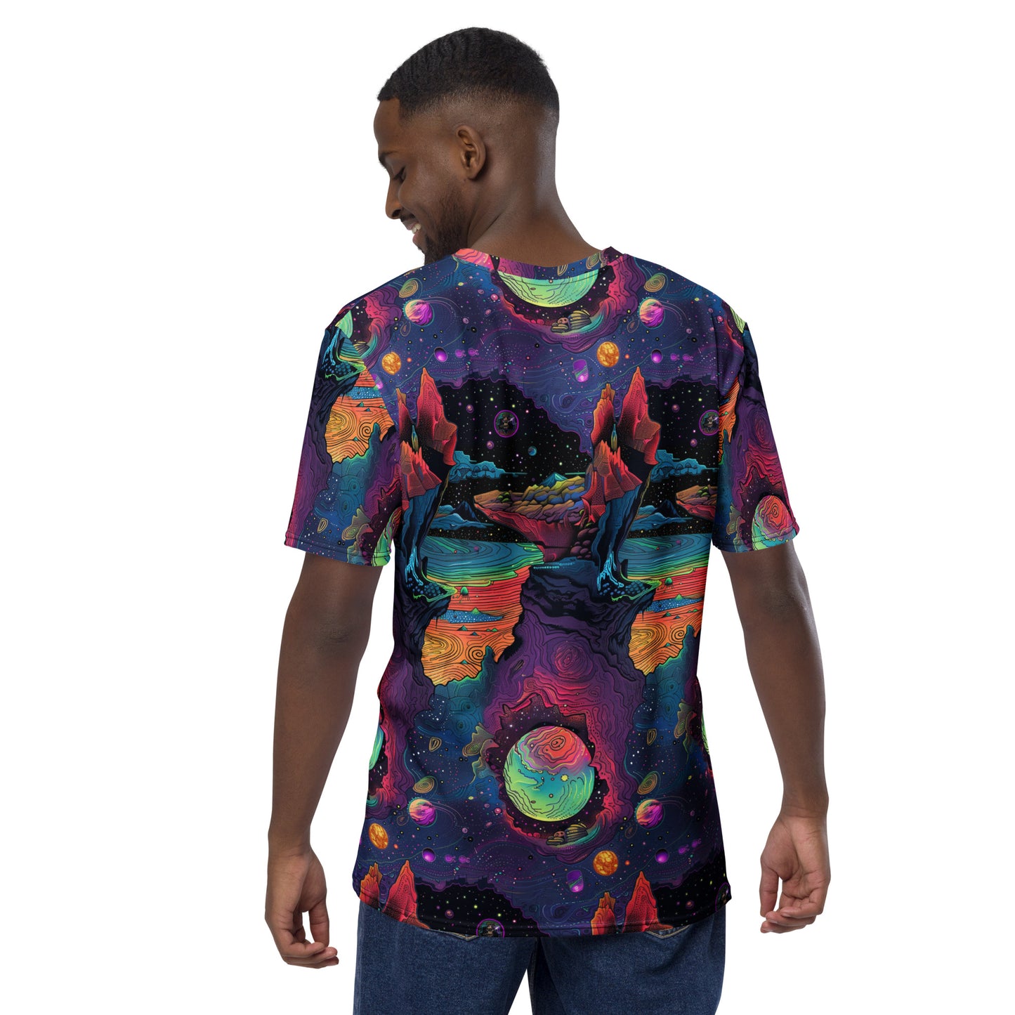 Planetary Colorscape Men's t-shirt
