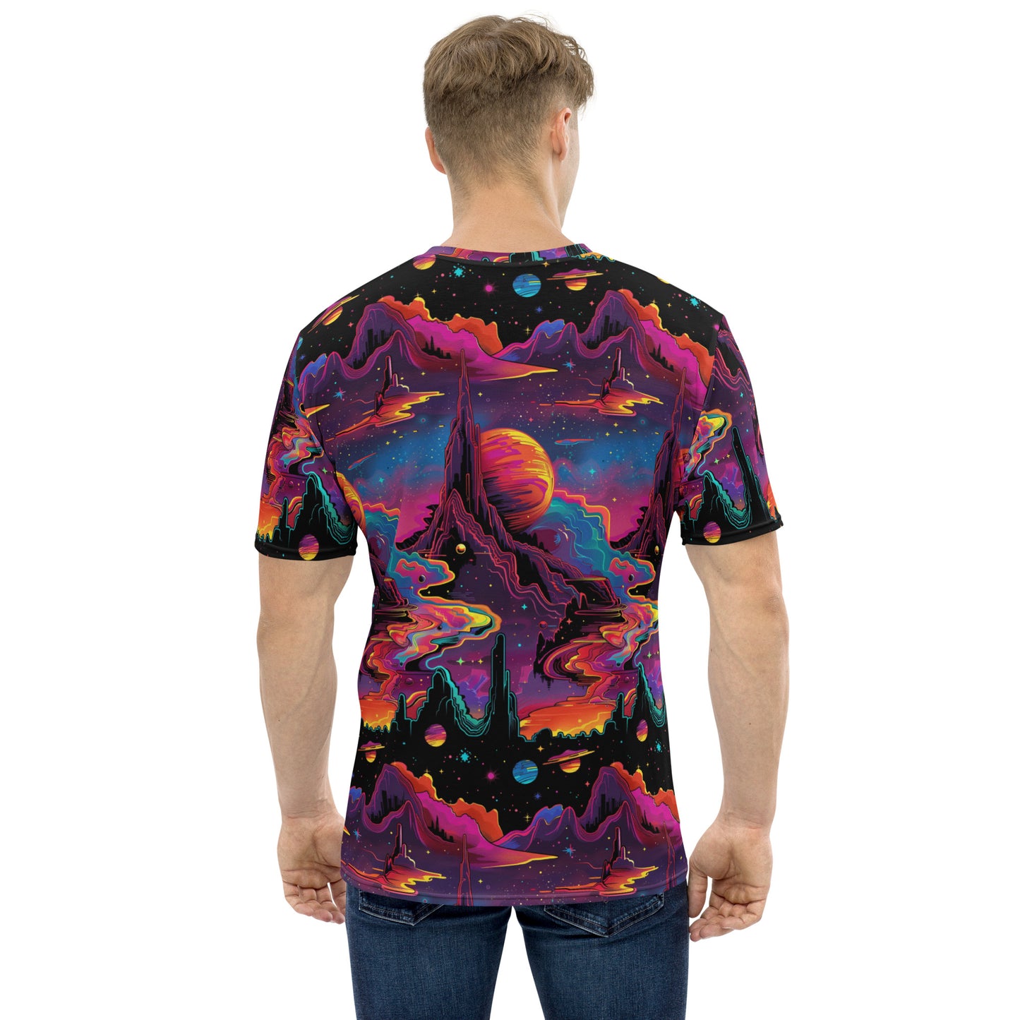 Crimson Cosmos Men's t-shirt