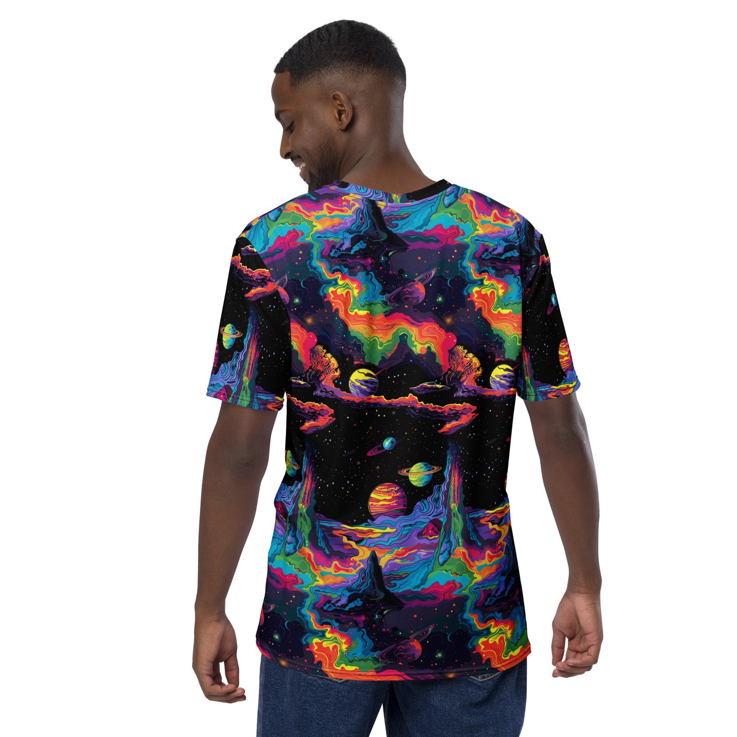 Space Rainbow Men's t-shirt