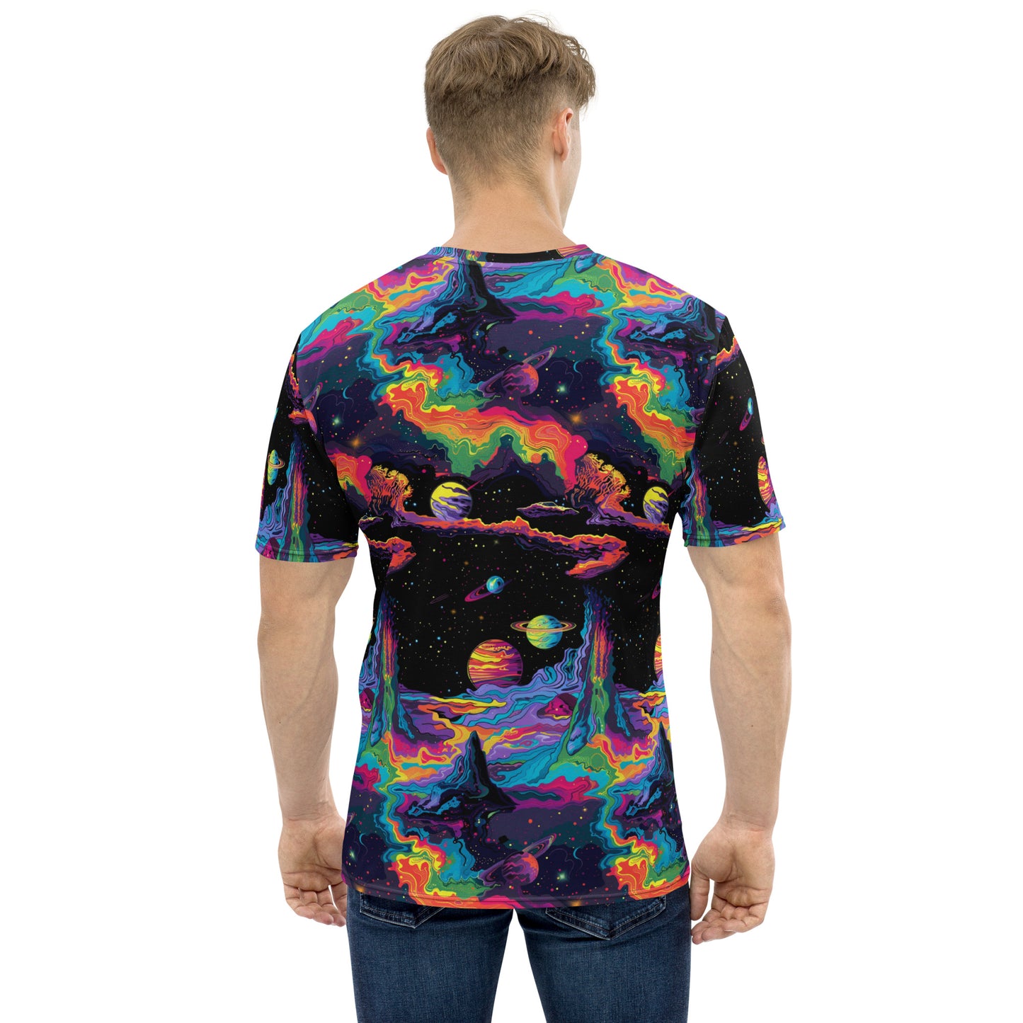 Space Rainbow Men's t-shirt