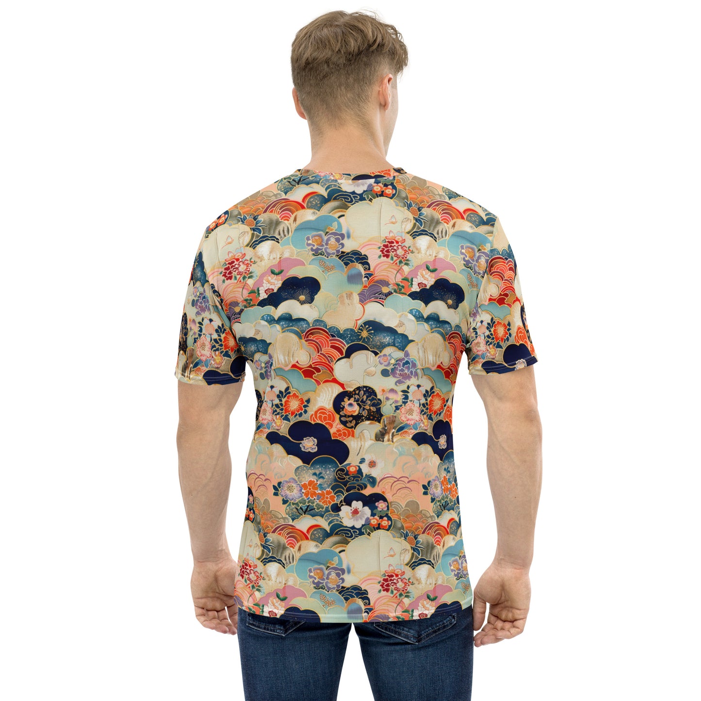 Chiyogami Waves Men's t-shirt