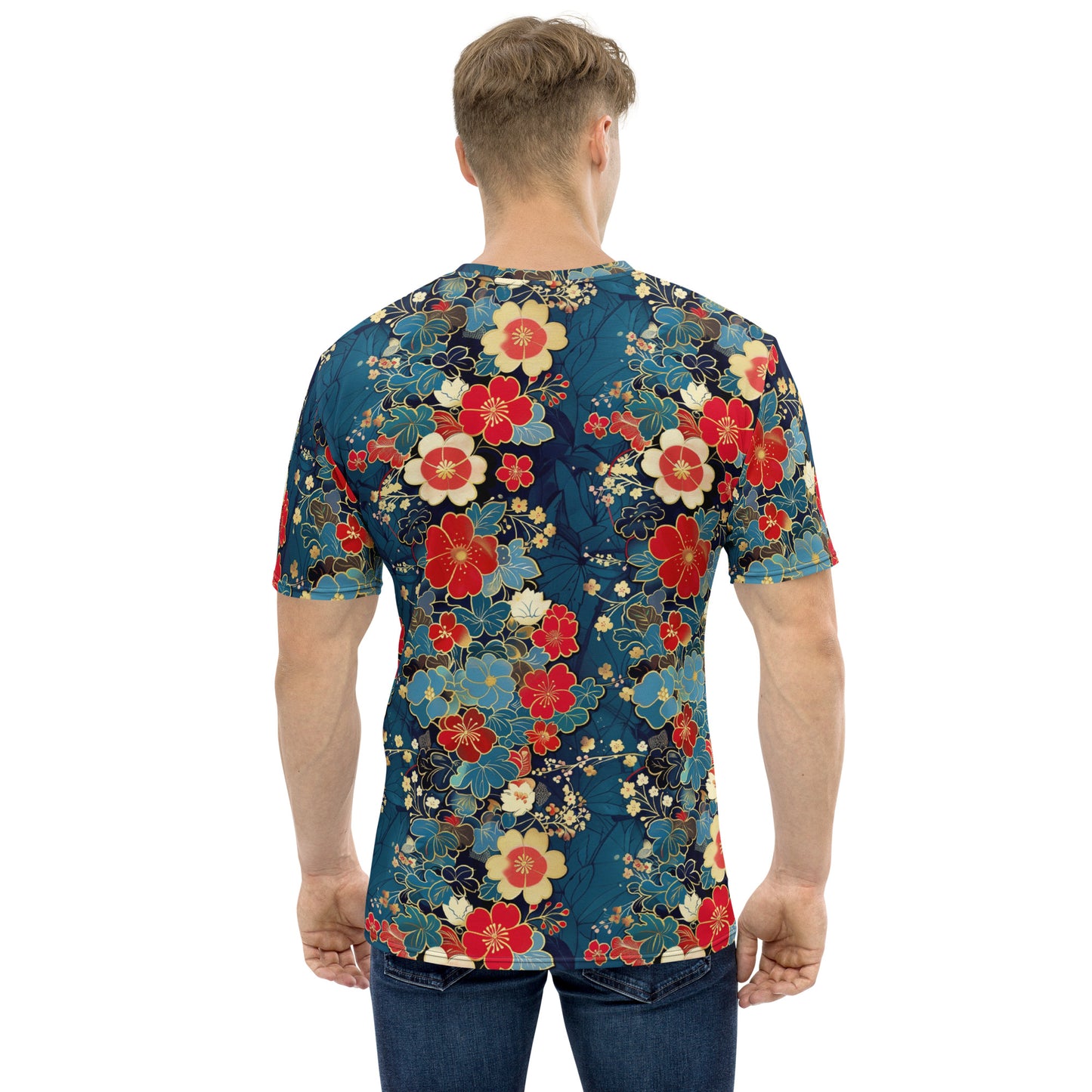 Chiyogami Navy Men's t-shirt