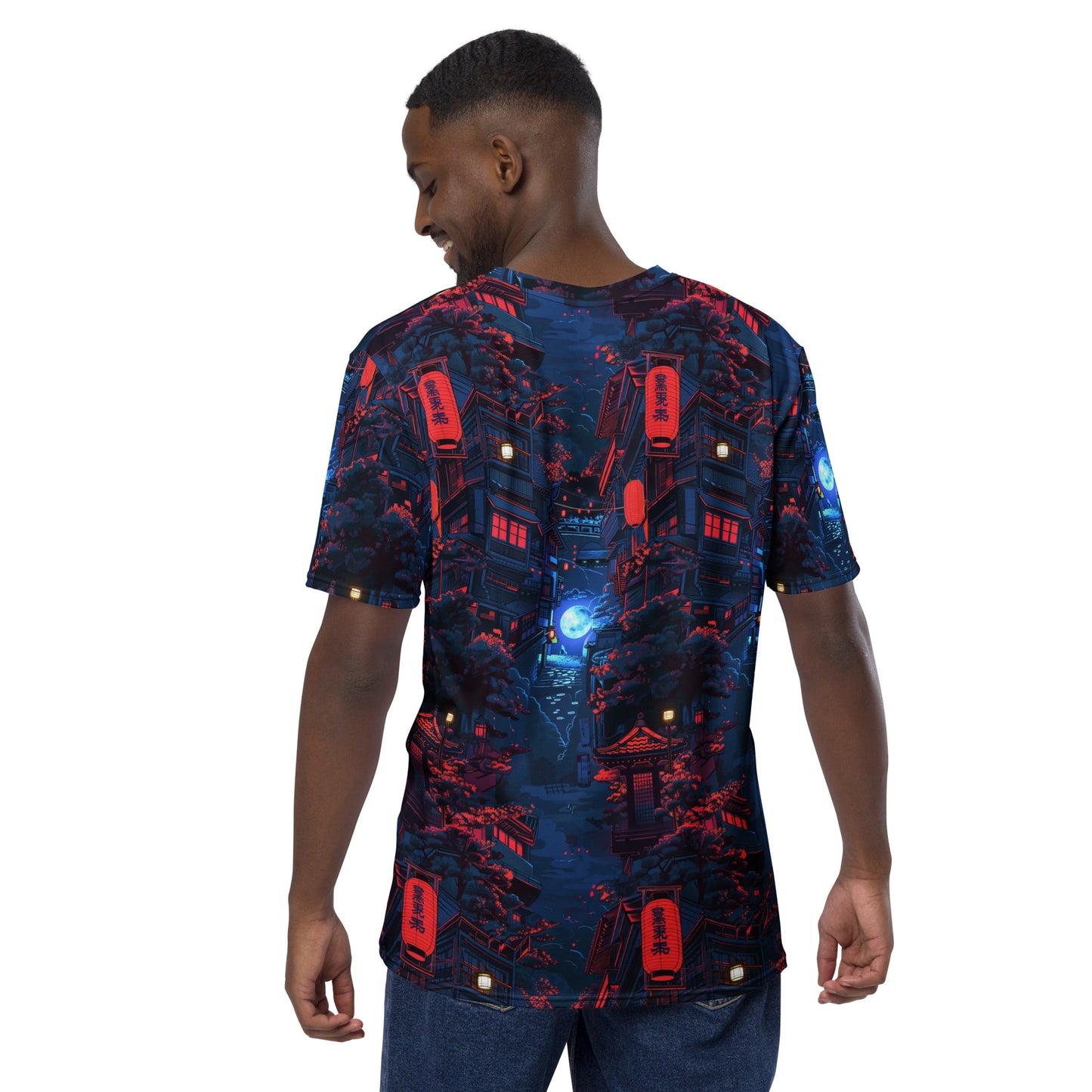 Night Walk in Japan Men's t-shirt