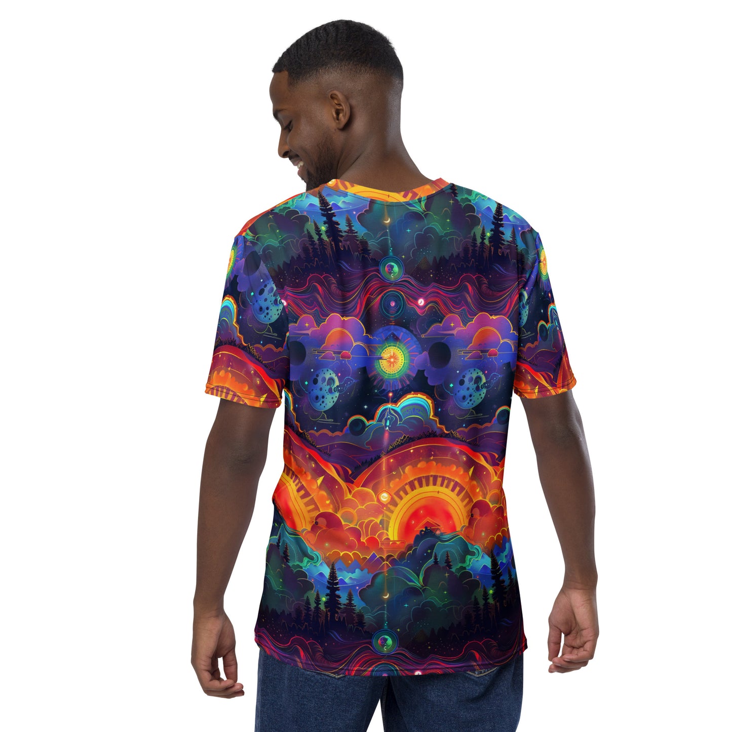 Rainbow Sunrise Men's t-shirt